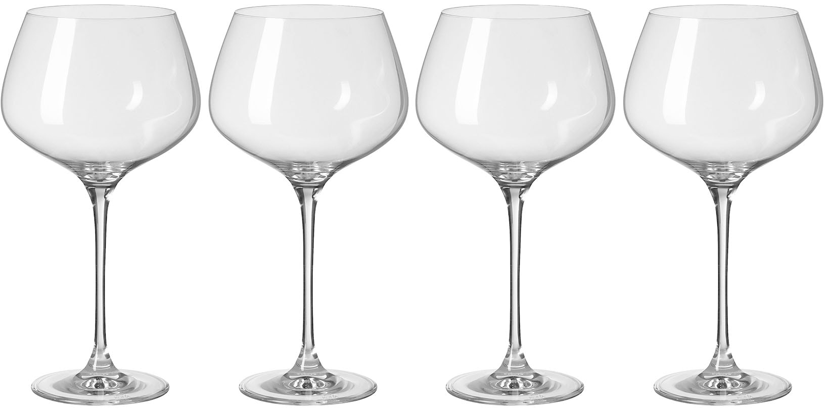 Weinglas »PREMIO«, (Set, 4 tlg.), Weißweinglas, Cocktailglas, 4er Set, transparent