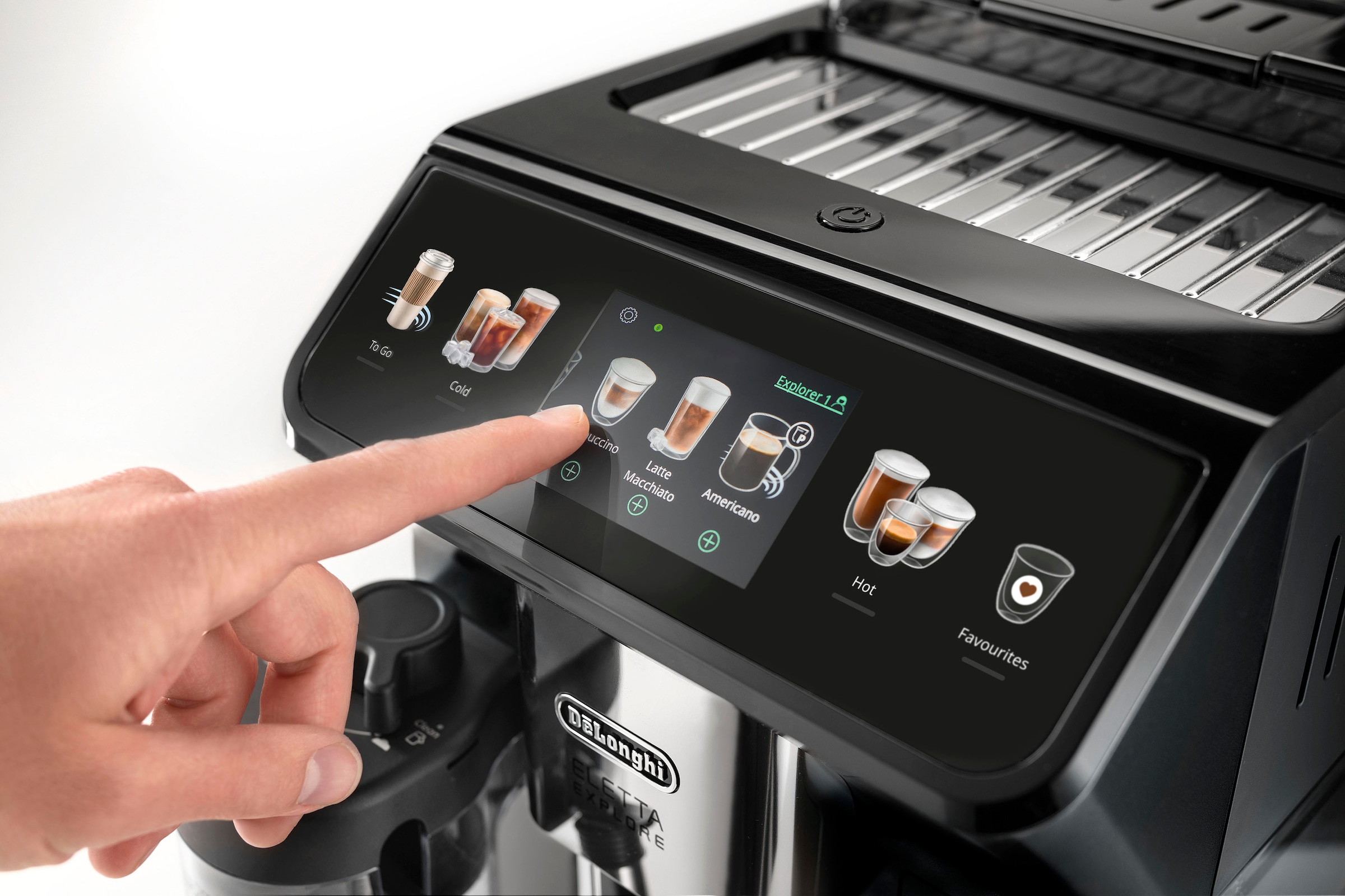 De'Longhi Kaffeevollautomat »Eletta Explore ECAM 450.55 G«