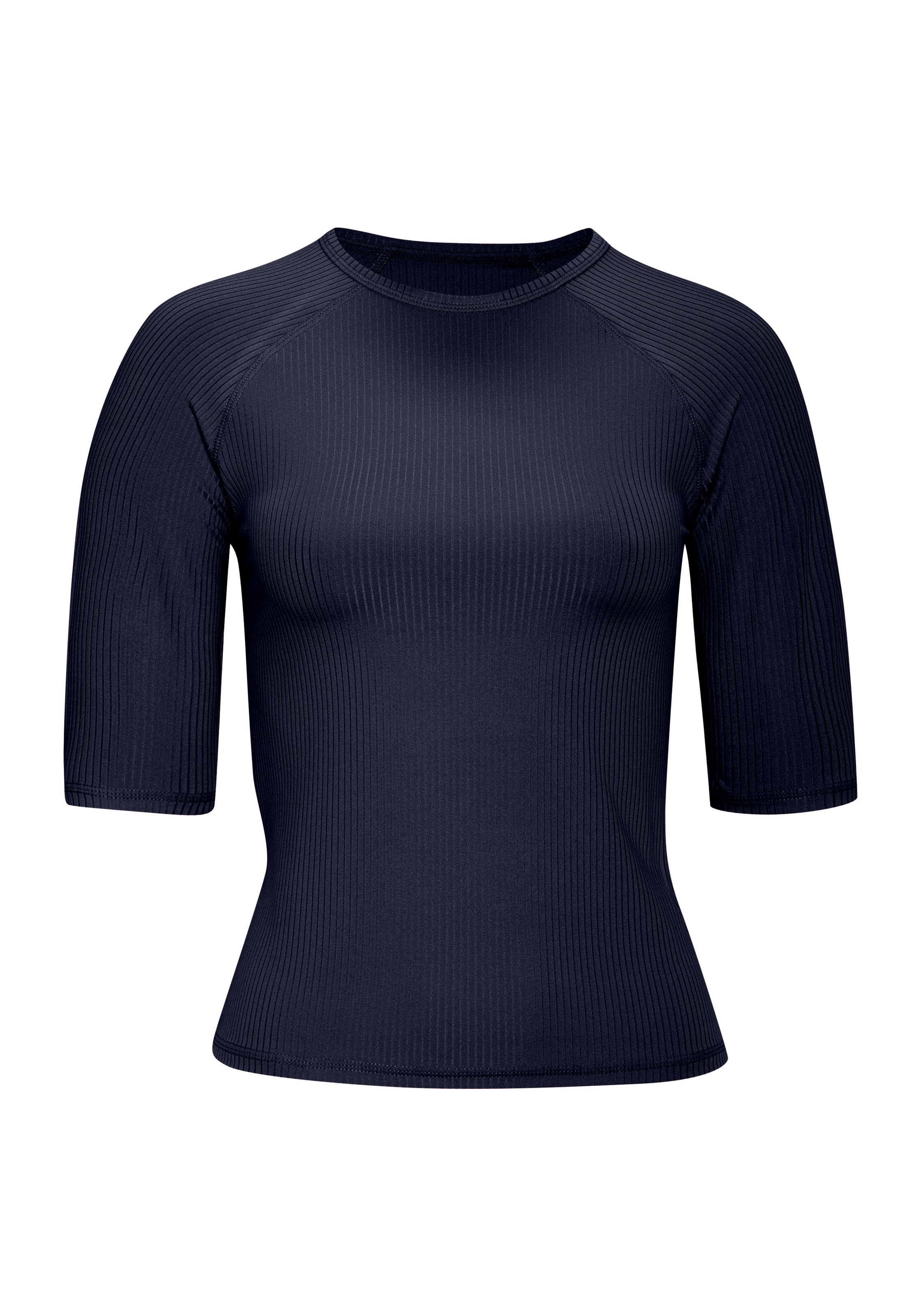 LASCANA ACTIVE 3/4-Arm-Shirt aus softer Ripp-Ware
