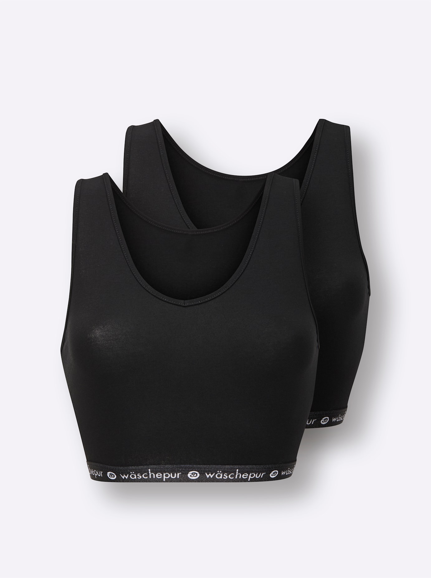wäschepur Bustier 2-Stück-Packung, 2 tlg.