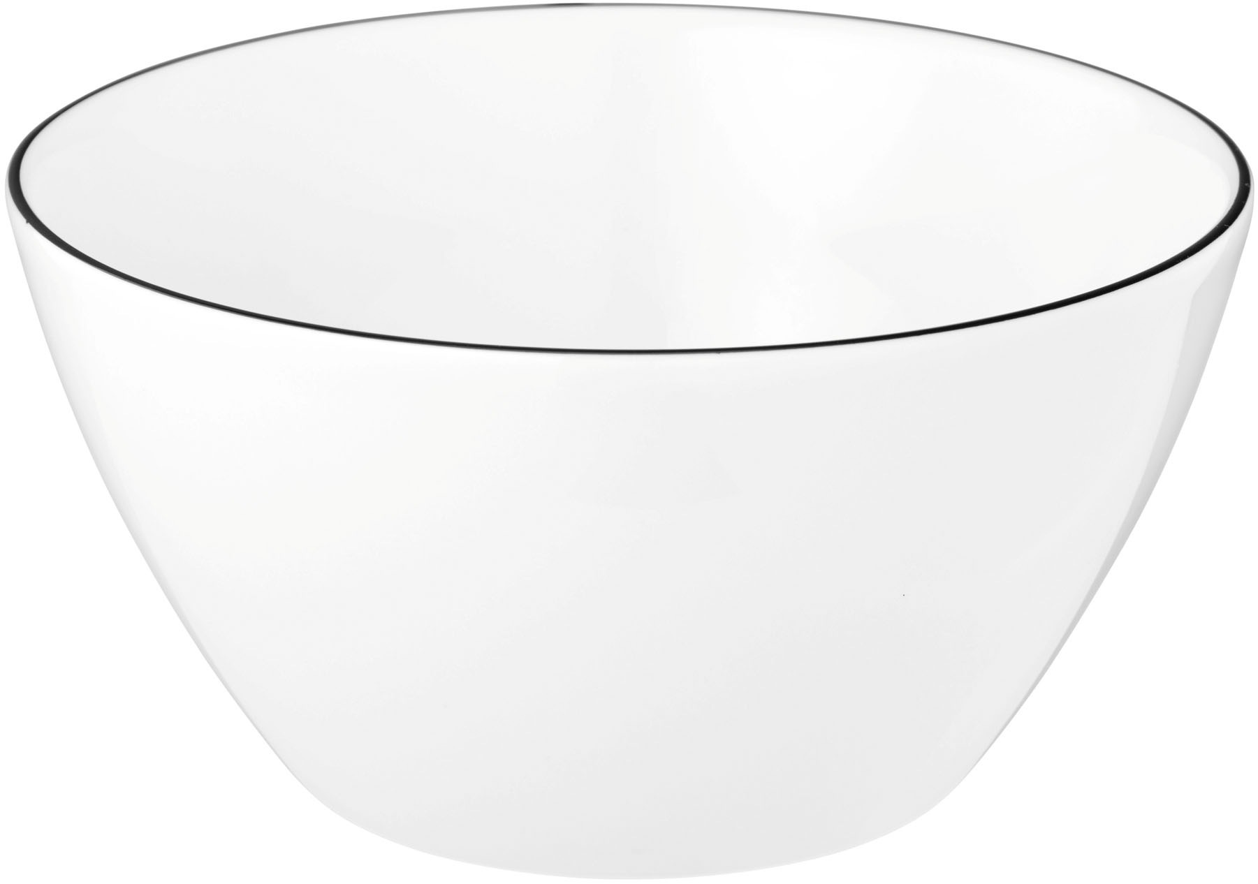 SELTMANN WEIDEN Müslischale "Lido Black Line", Ø 15cm, schwarz-weiß, Schüsseln, Müslischale 15 cm