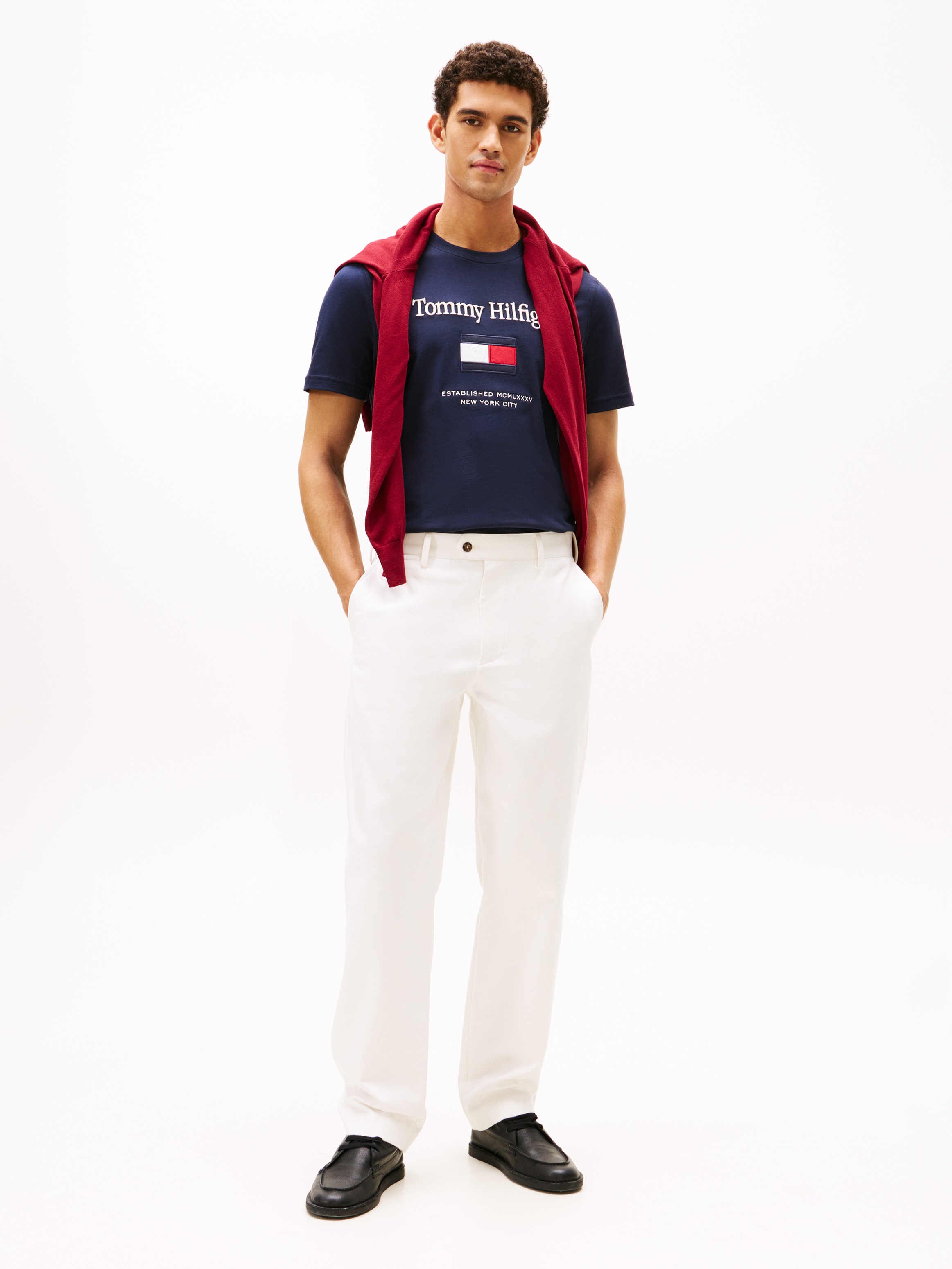 Thumbnail - Tommy Hilfiger T-Shirt "TOMMY EMBRO FLAG"