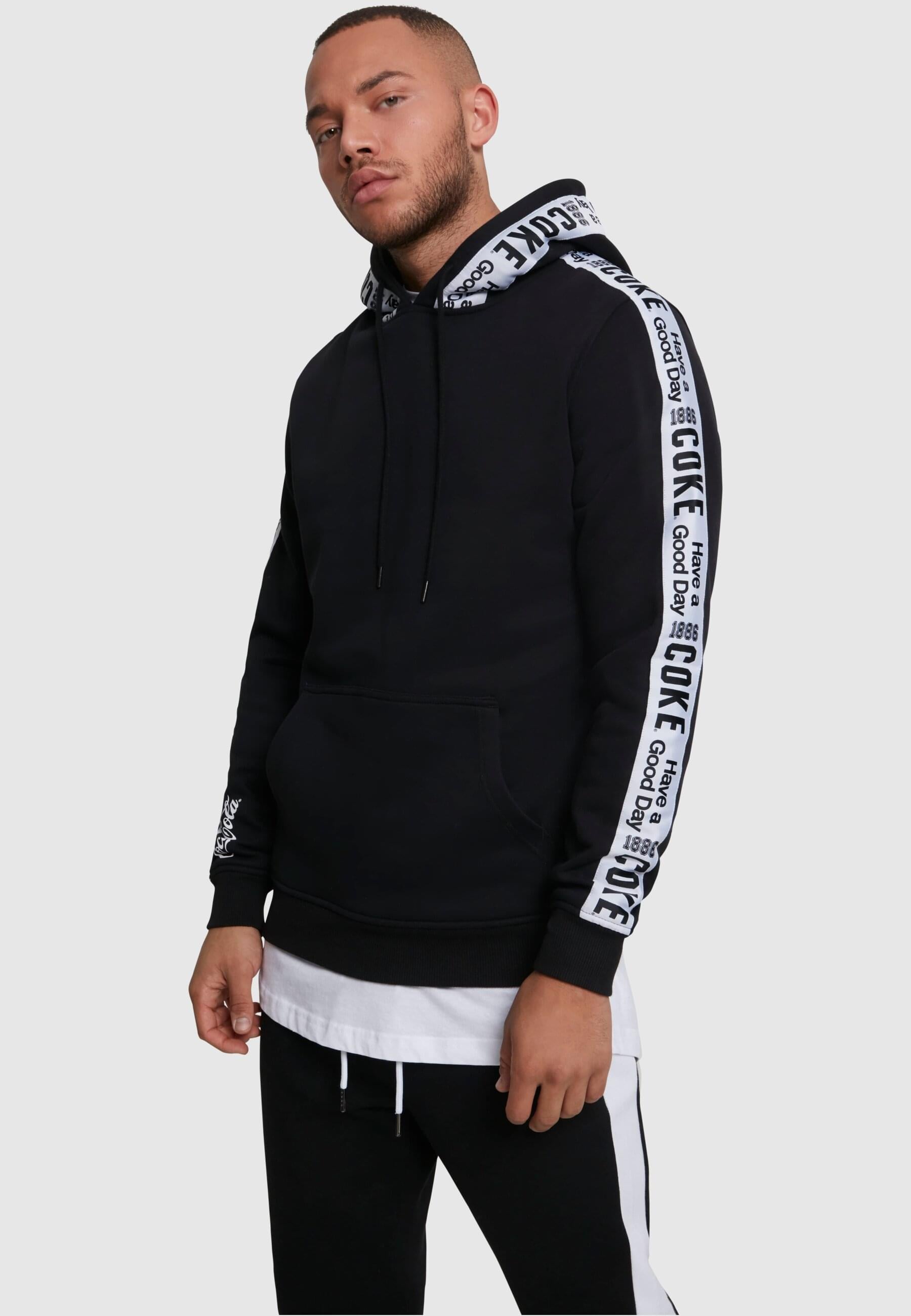 Merchcode Kapuzensweatshirt »Merchcode Herren Coke Tape Hoody«, (1 tlg.)