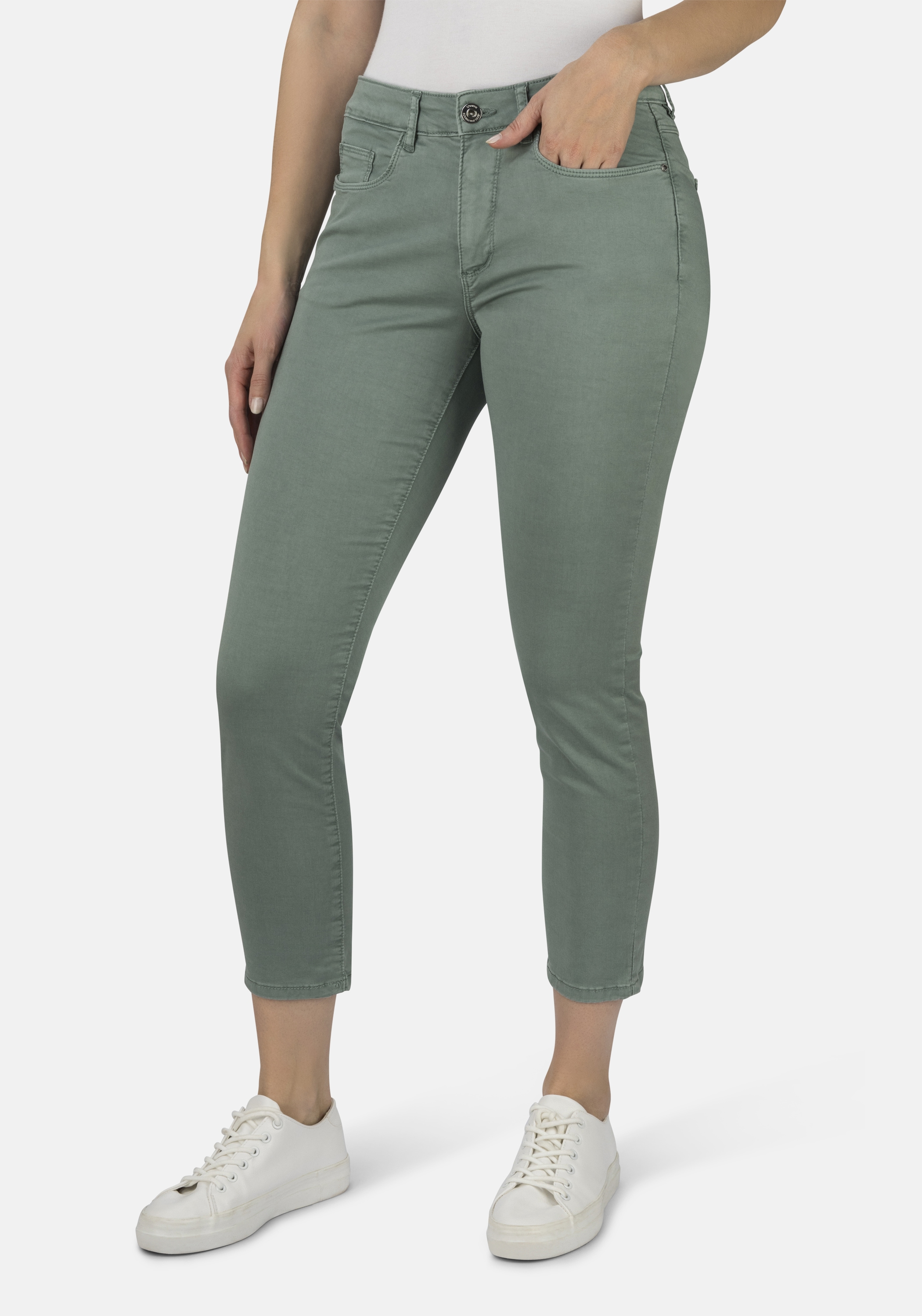 STOOKER WOMEN 5-Pocket-Jeans "Florenz Colour Slim Fit Jeans" Slim Fit Casua günstig online kaufen