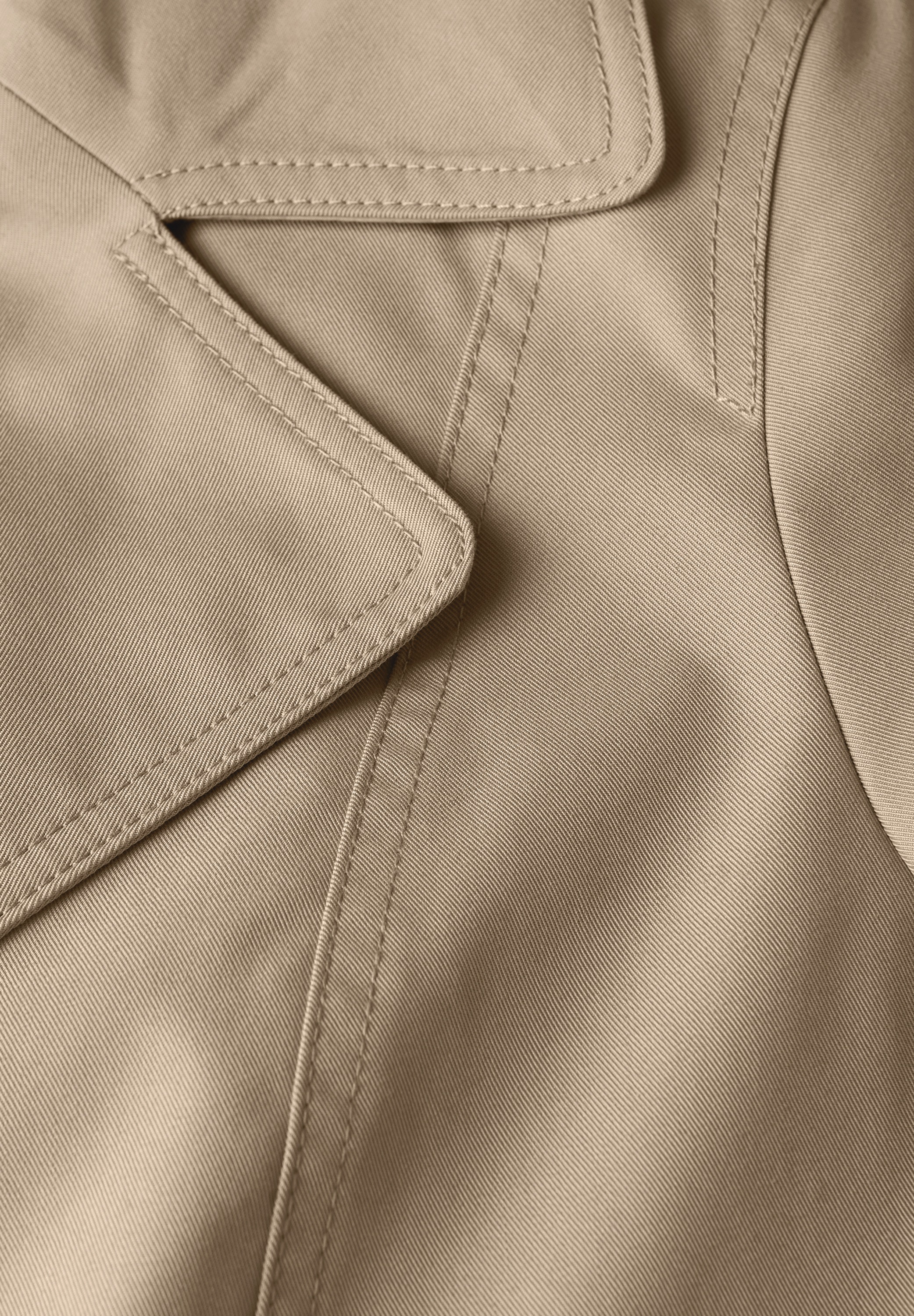 STREET ONE Kurzjacke ohne Kapuze im soften Baumwoll-Mix