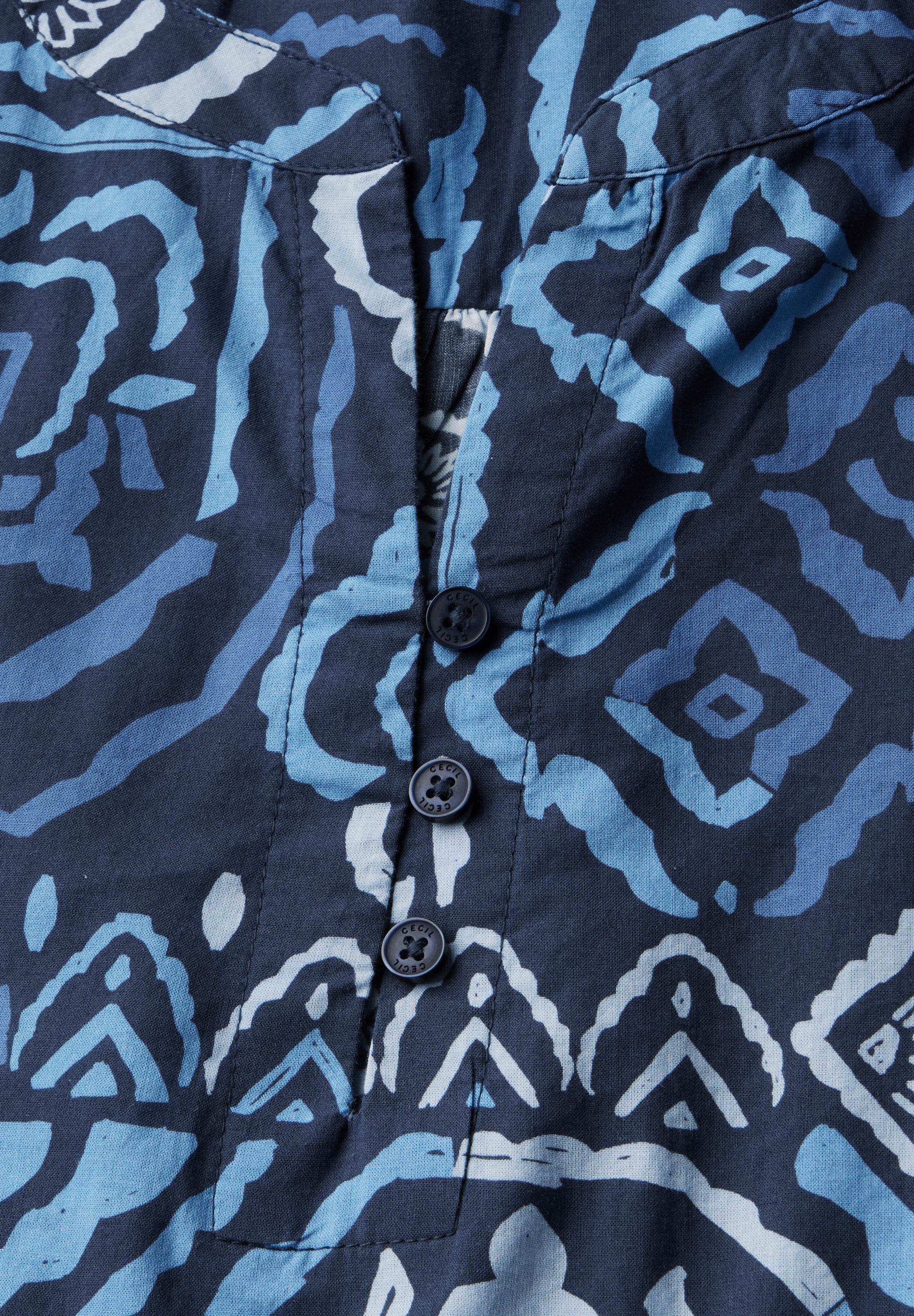 Cecil Klassische Bluse, aus reiner Baumwolle