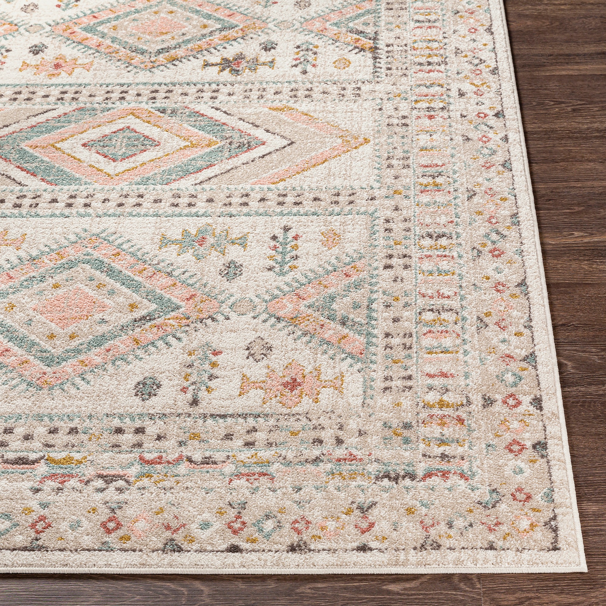 Livabliss Teppich »JAIPUR« rechteckig 13 mm Höhe Orient-Optik, Vintage Design, Boho Stil, Kurzflor, Wohnzimmer