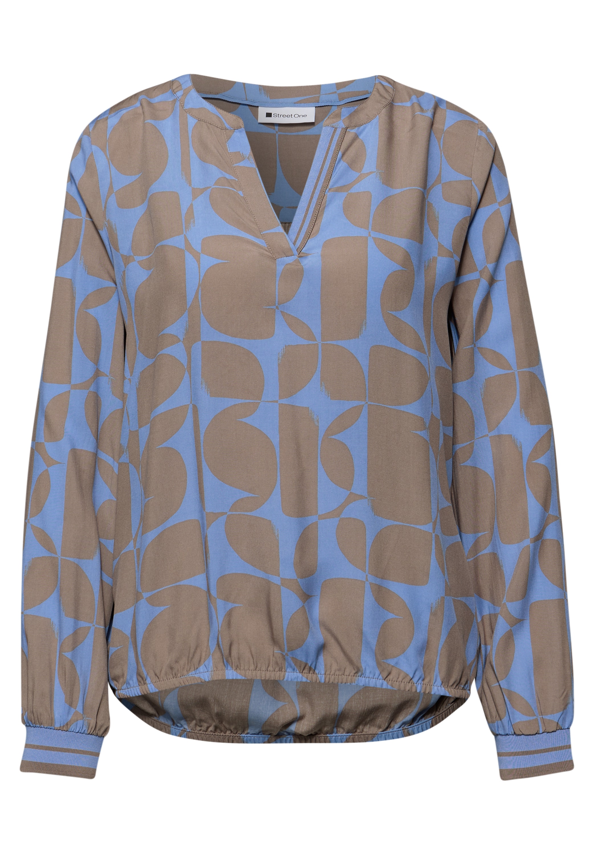 STREET ONE Langarmbluse aus softer Viskose