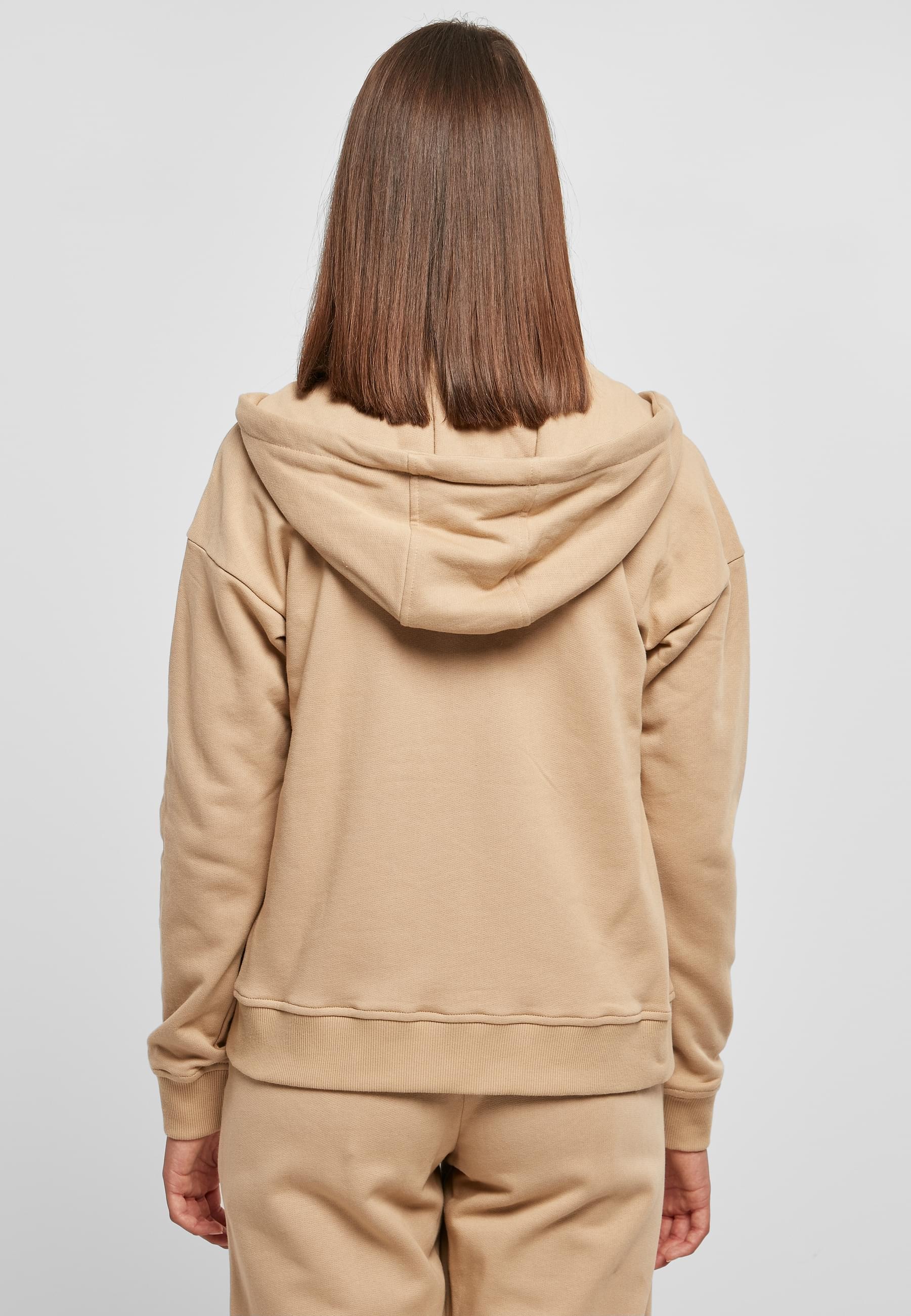 URBAN CLASSICS Sweatjacke »Urban Classics Damen Ladies Organic Terry Zip Hoody«