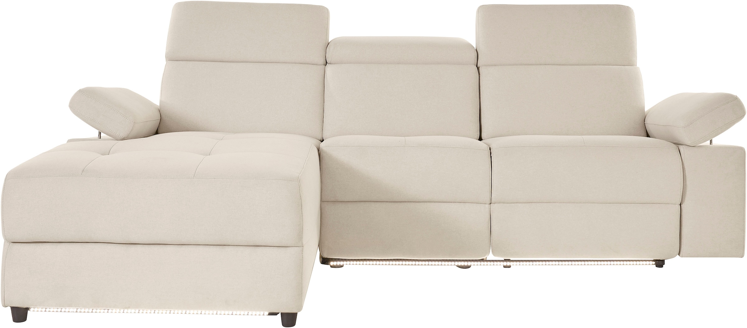 Home affaire "Kilado, L-Form," mit Relaxfunktion, verstellbarer Armlehne, K günstig online kaufen