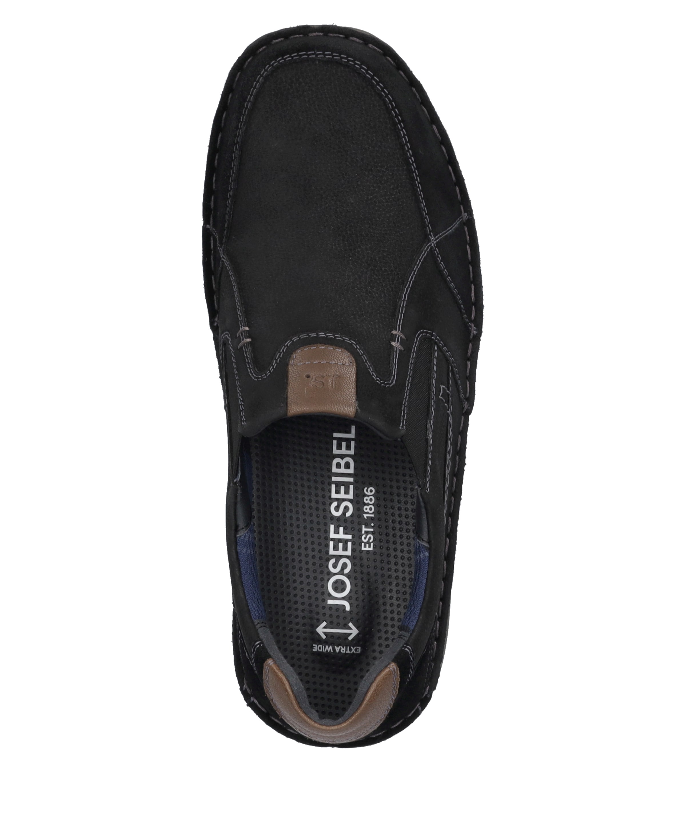 Josef Seibel Slipper »New Anvers 01, schwarz-kombi«