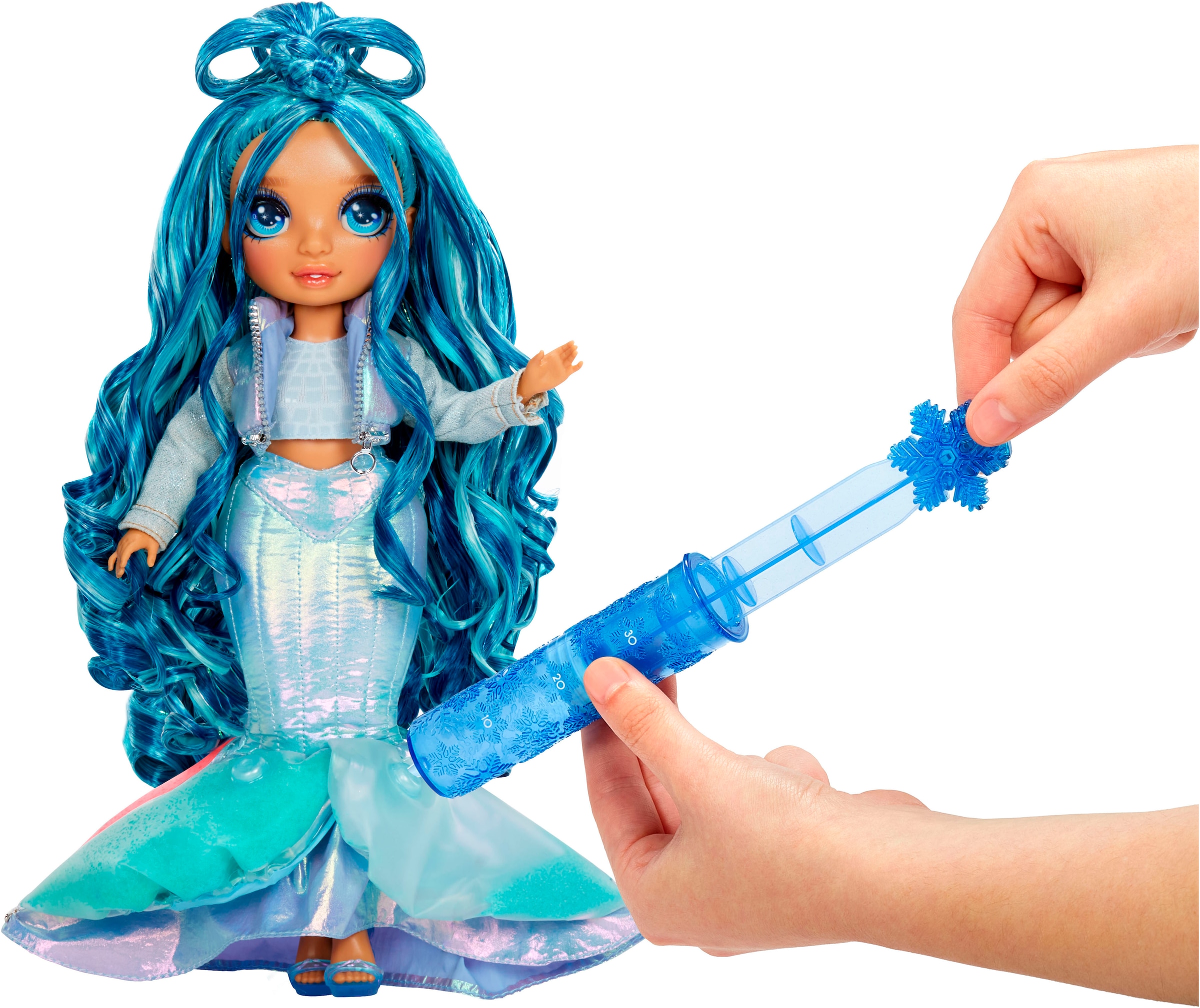 RAINBOW HIGH Anziehpuppe »Winter Wonderland Doll - Skyler (Blue)«