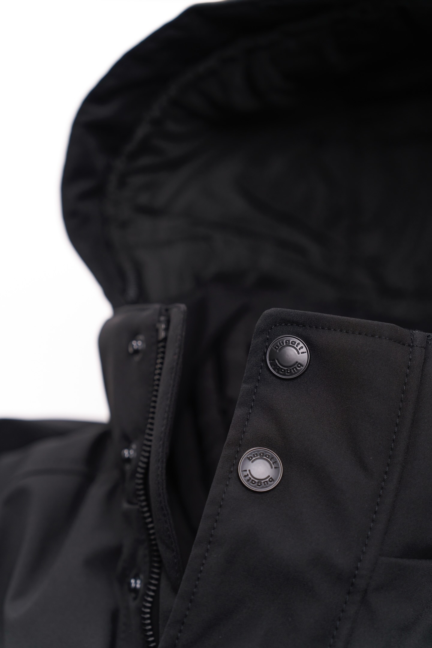 bugatti Langjacke, mit Kapuze, mit wasserfester Eigenschaft