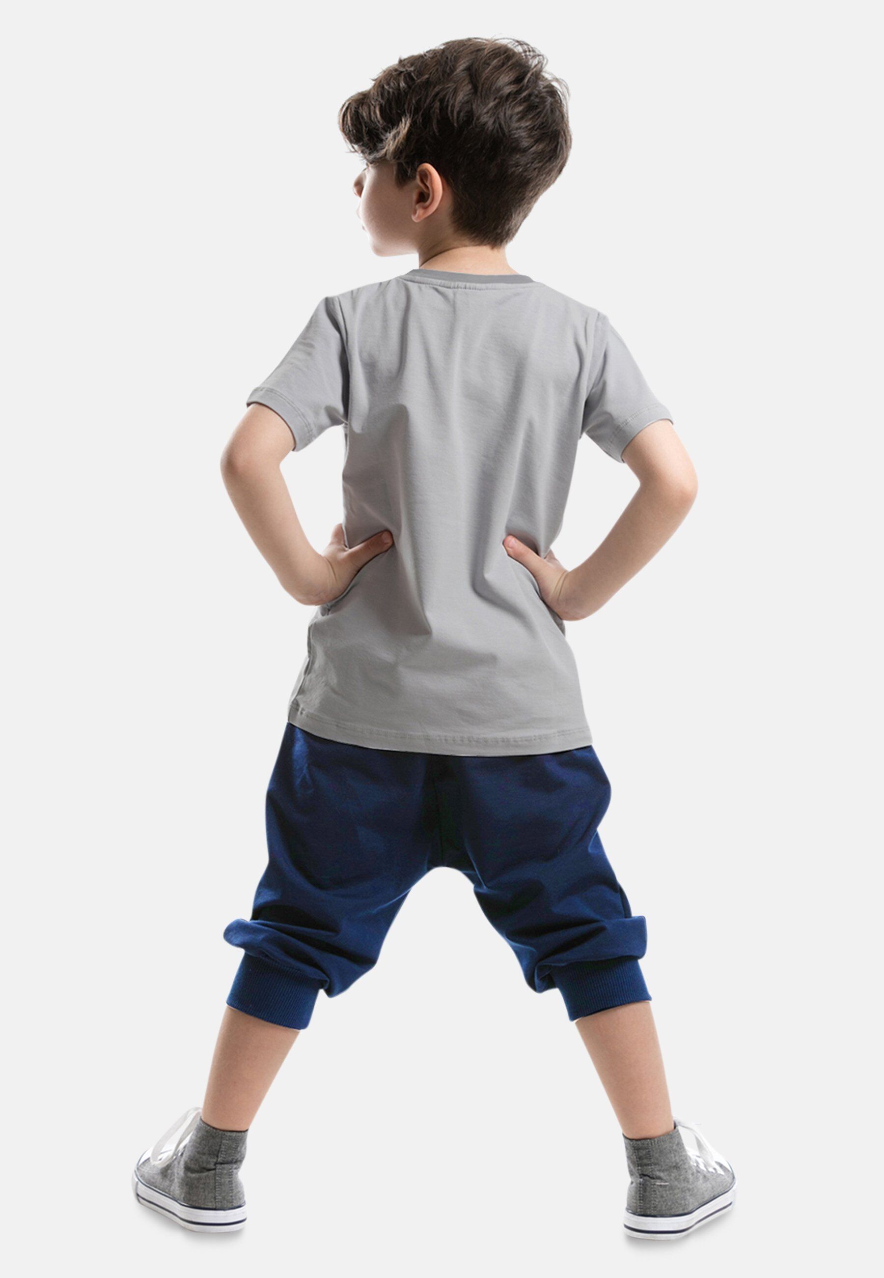 Thumbnail - Denokids Hausanzug "Dino Lui", (2 tlg.), mit Dinosaurier-Print