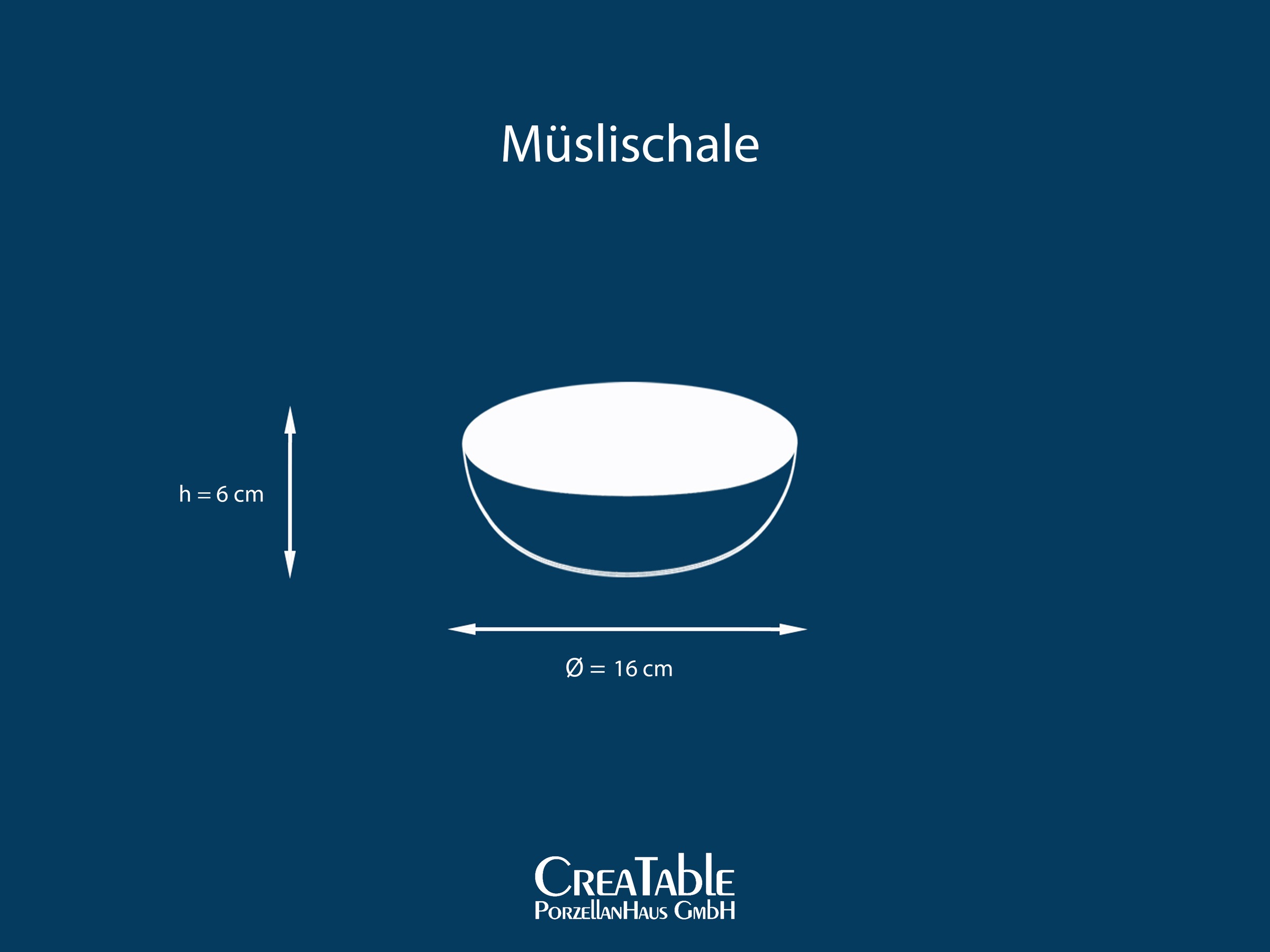 CreaTable Müslischale »Golden Days, Schale 6-tlg«, 6 tlg., aus Steinzeug, Goldfarbene Spezialglasur