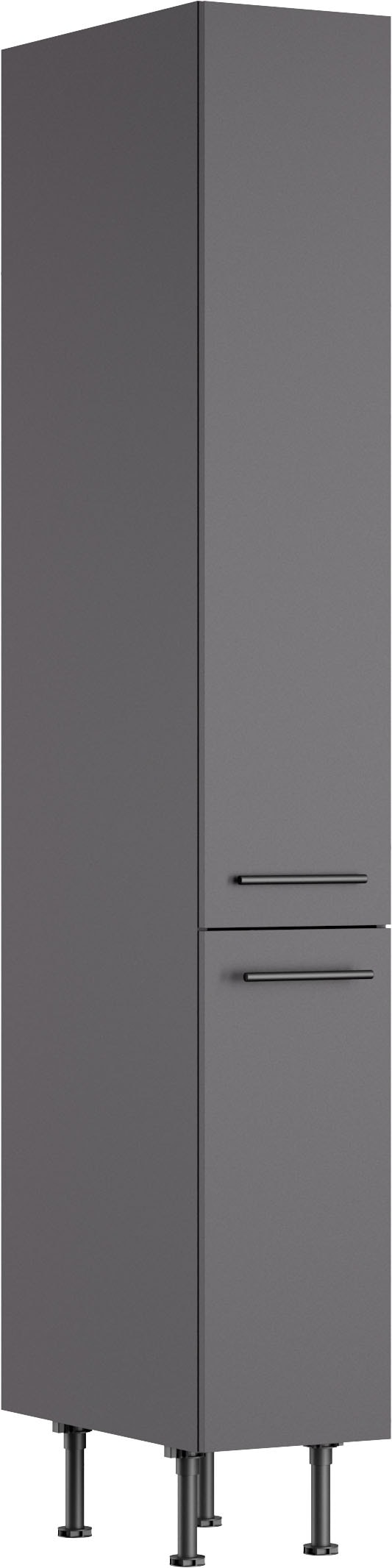 OPTIFIT Apothekerschrank Breite 30 cm, mit 2 Auszügen, höhenverstellbare Füße