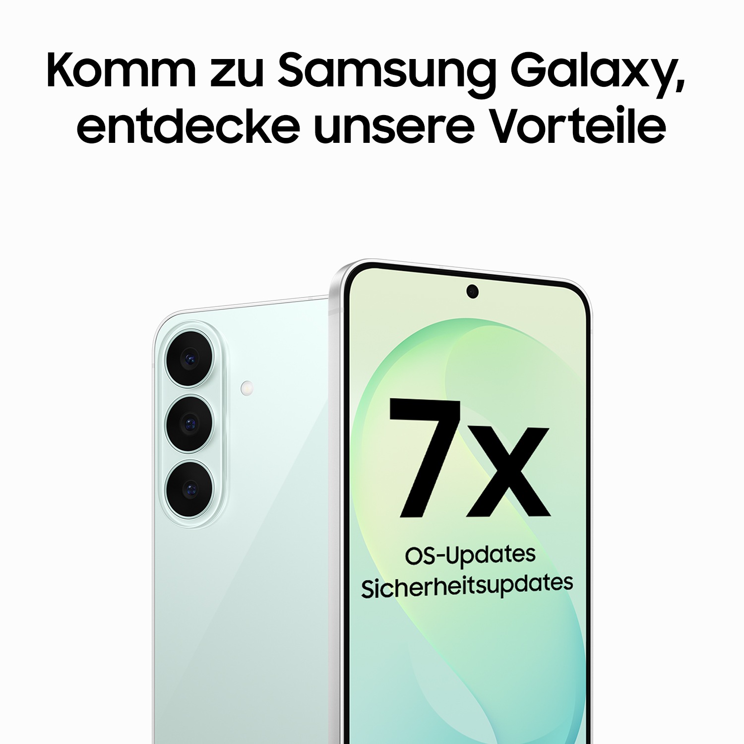 Samsung Smartphone »Galaxy S26 FE« light green