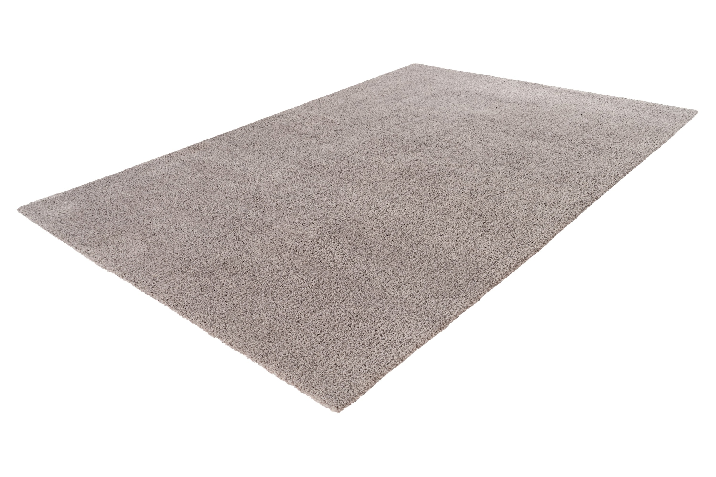 Kayoom Teppich »Tresor 525« rechteckig 30 mm Höhe Hochflor, Langflor, uni, Wohnzimmer