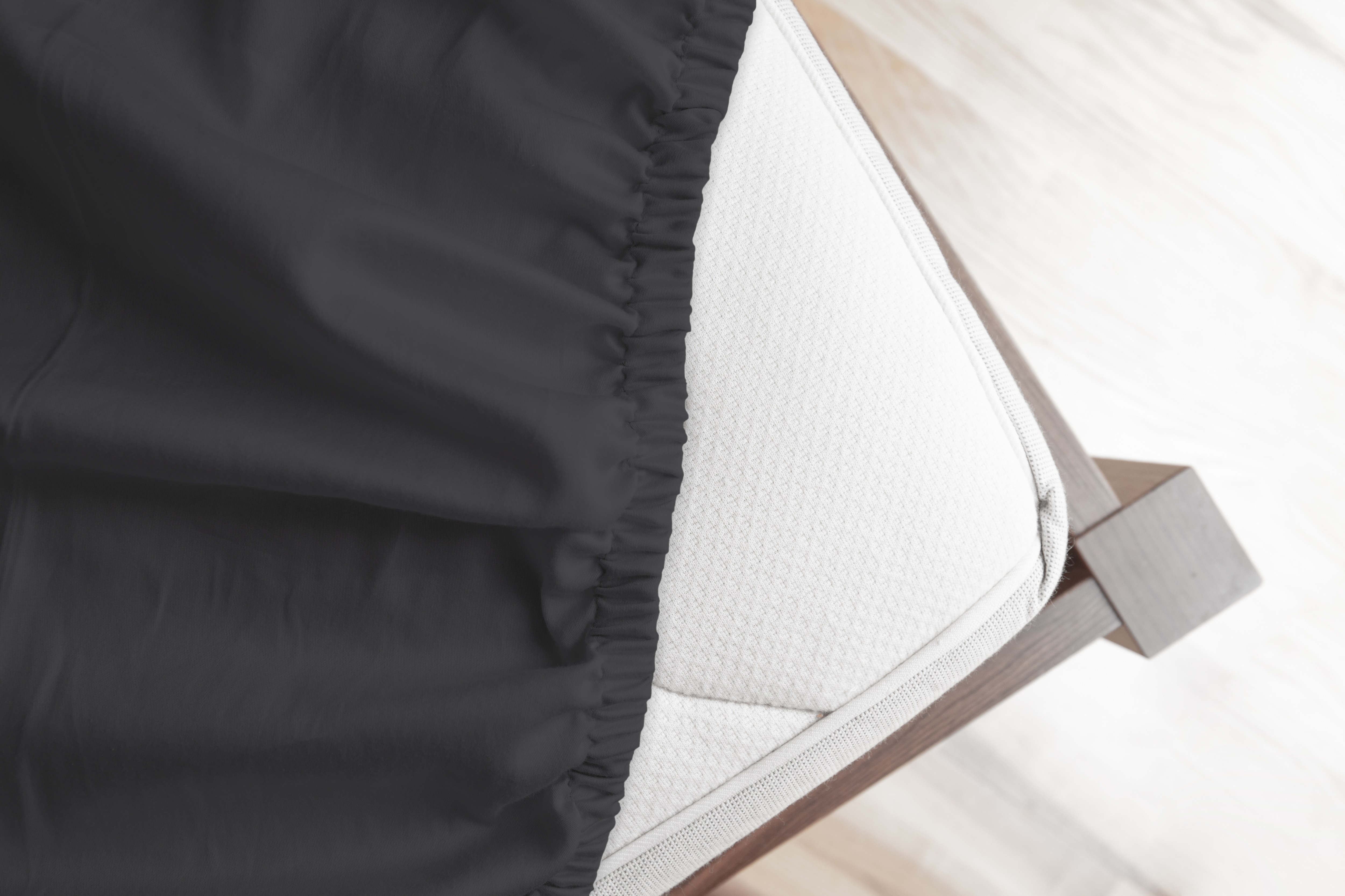 Thumbnail - good morning Spannbettlaken "Jersey Spannbettlaken" 100% Baumwolle, Jersey, Rundumgummi, bis 25 cm höhe, 90/100x200, Wei...