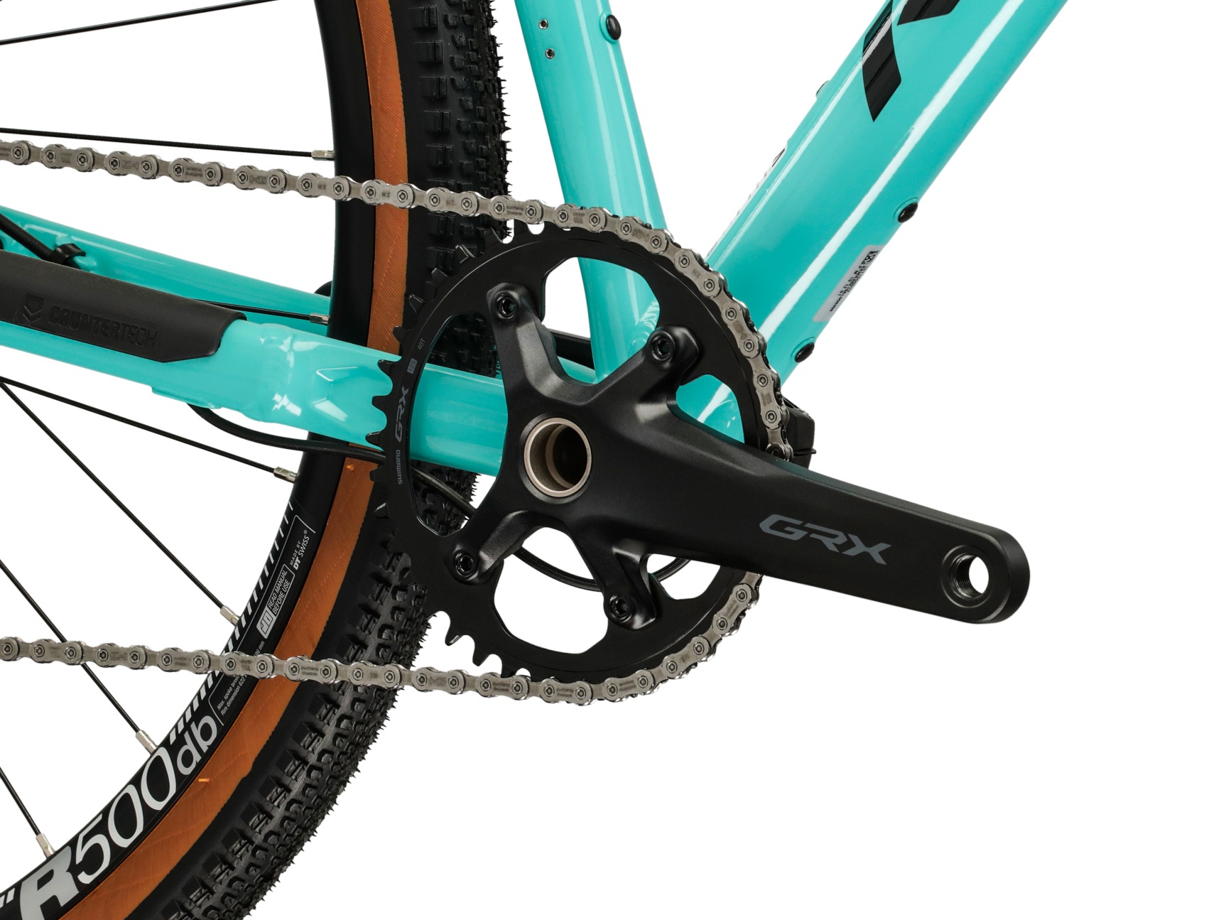 Kross Gravelbike »KROSS Gravelbike Gabel Carbon Esker 5.0 28" blau 12 Gänge 2026« 12 Gang Shimano GRX RX822 Schaltwerk Kettenschaltung Gabel aus Carbon