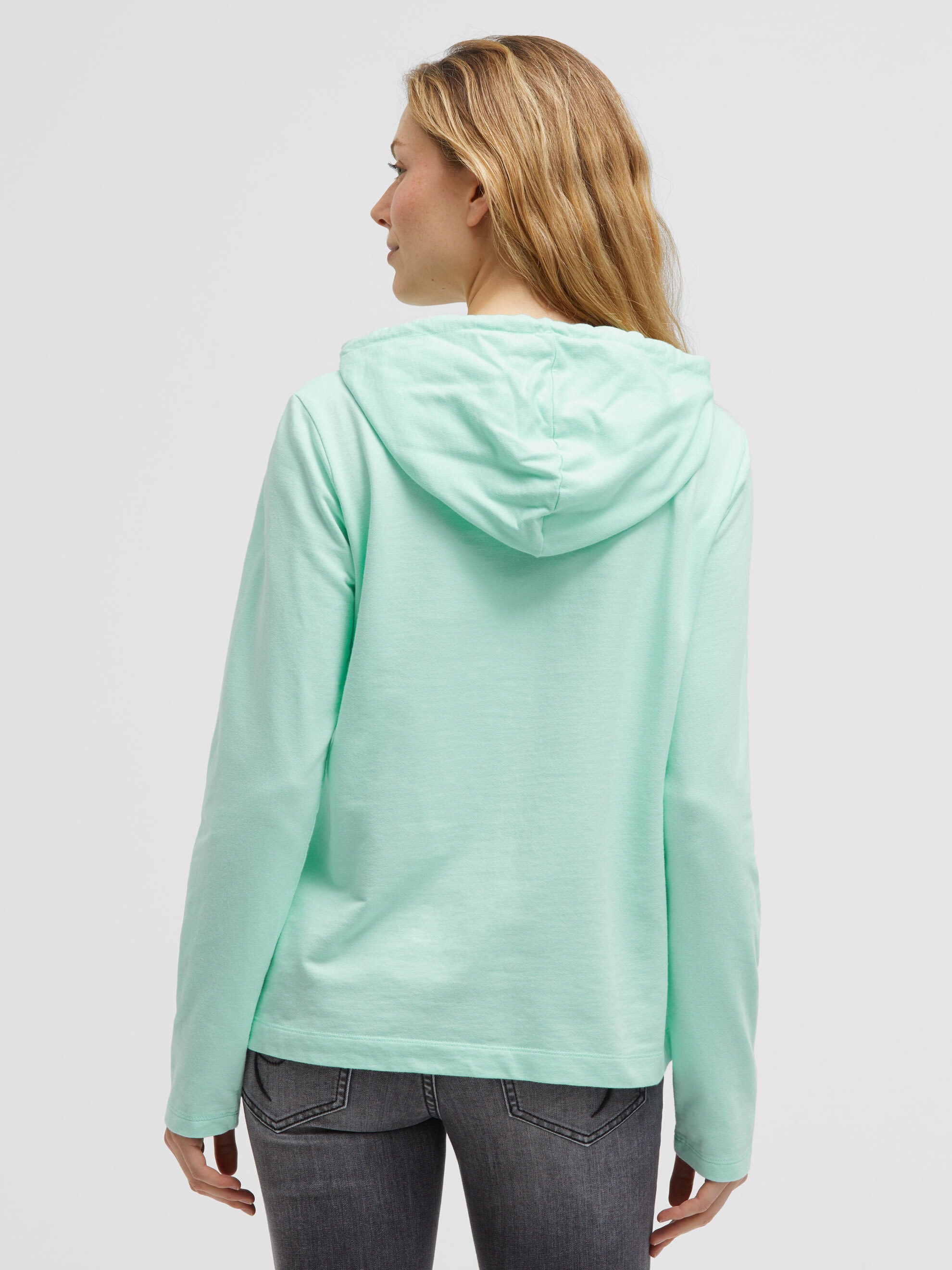 SOCCX Kapuzensweatshirt , mit Pailletten-Schriftzug
