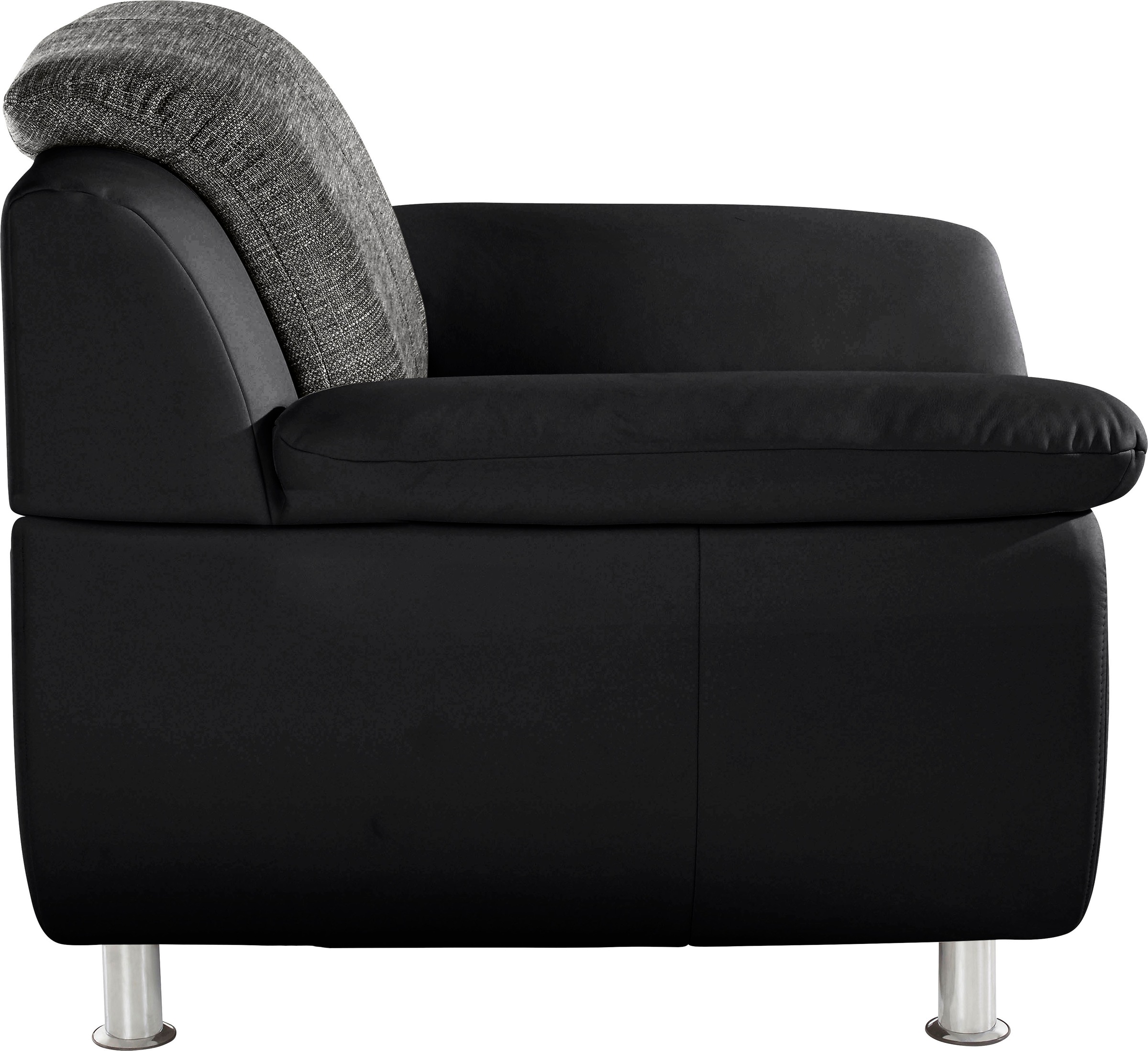 TRENDMANUFAKTUR Sessel »Rondo 3, Loungesessel«, wahlweise mit komfortablem Federkern, mit extra breiten Armlehnen