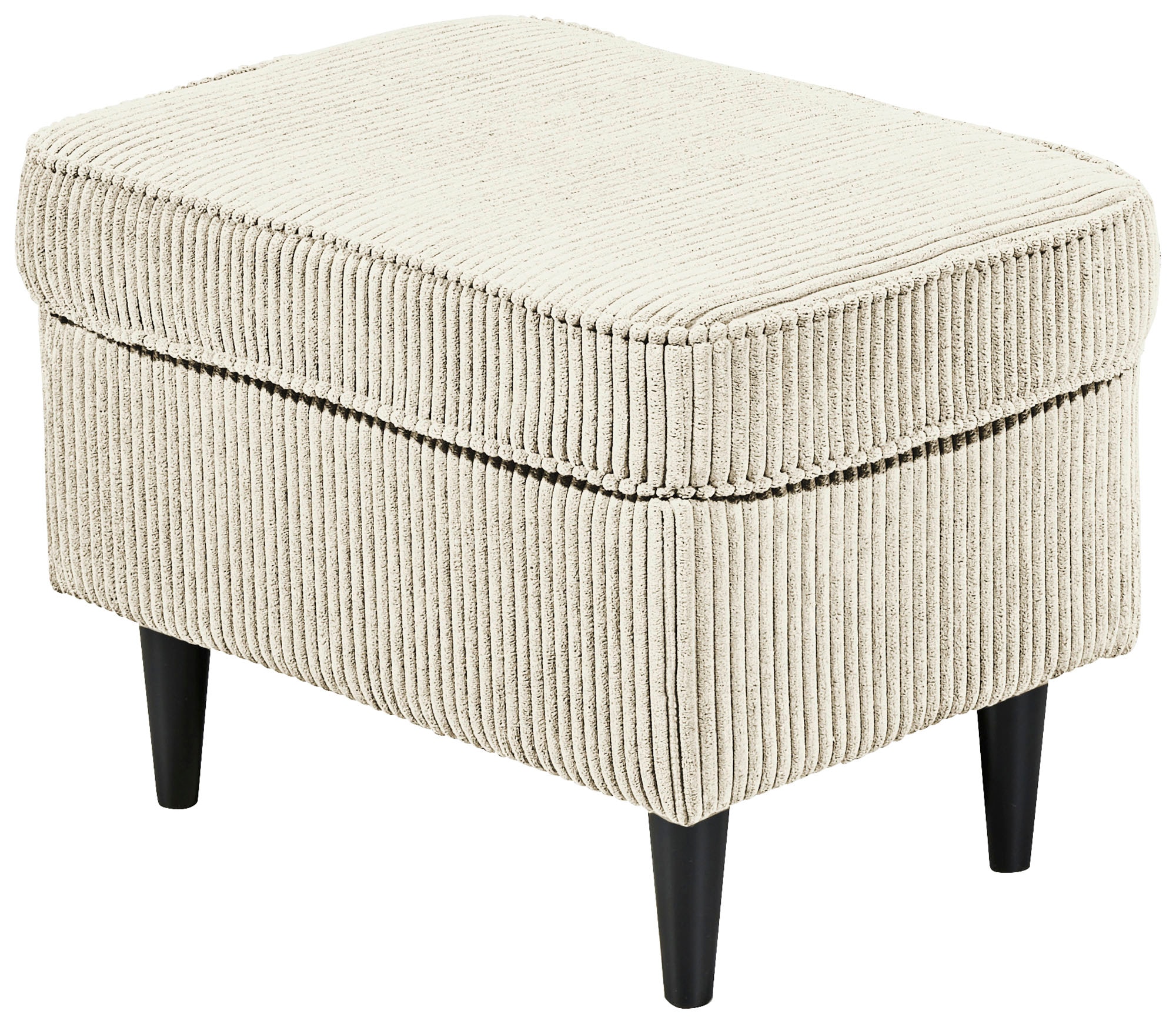 ED EXCITING DESIGN Hocker "Oskar", mit Massivholzfüßen günstig online kaufen