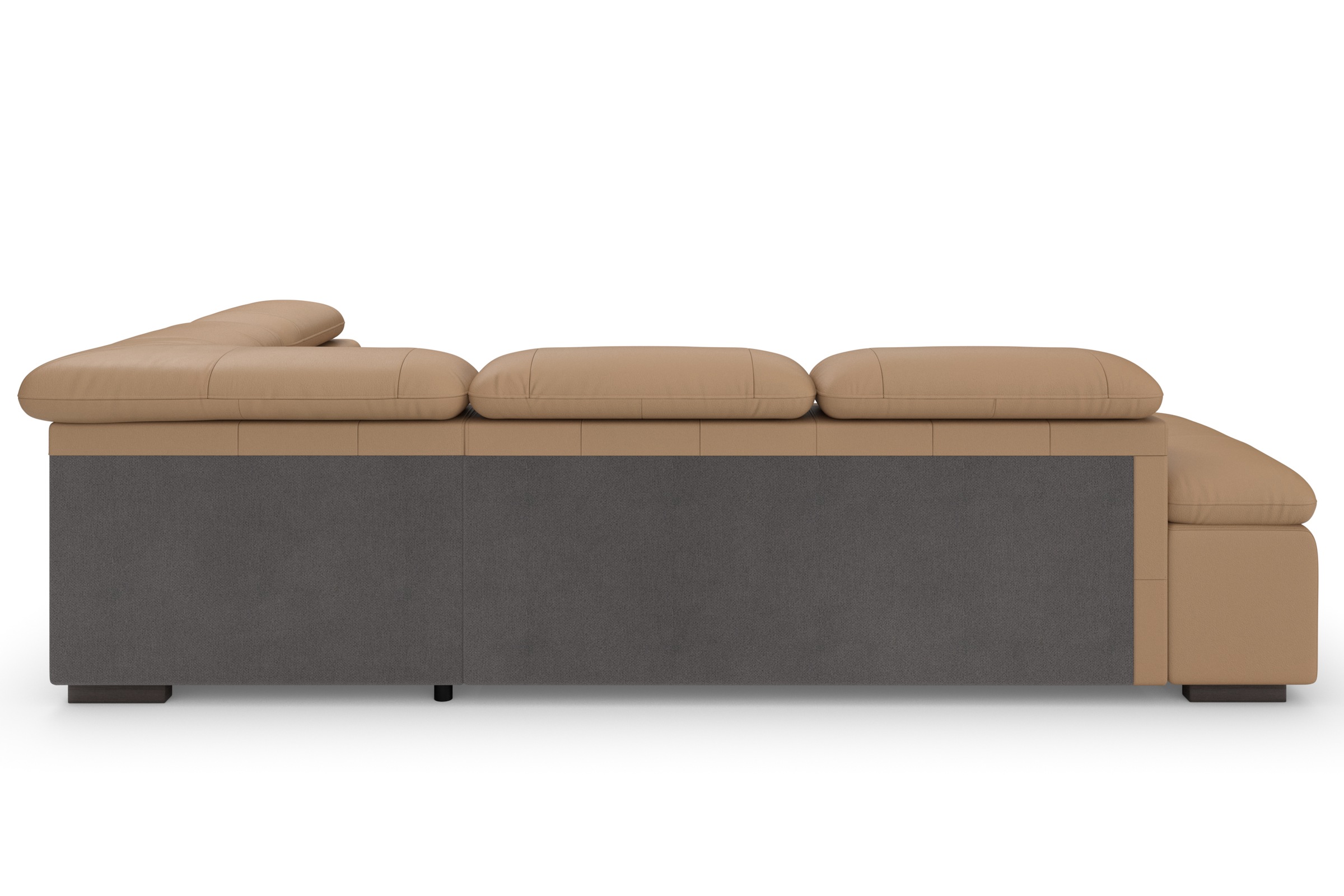 Home affaire Ecksofa »Alberto L-Form«, mit Kopfteilverstellung, wahlweise mit Bettfunktion