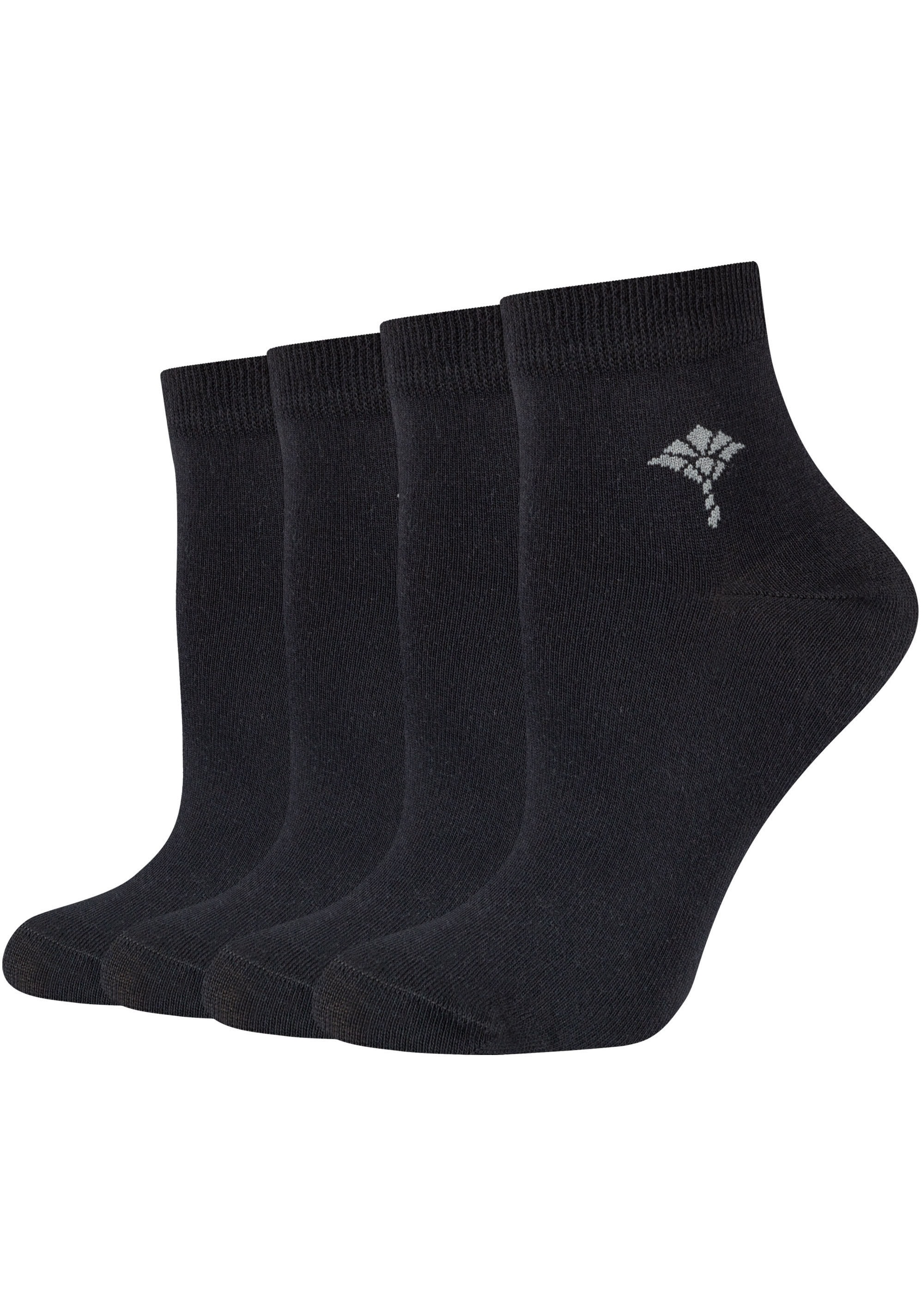 JOOP Kurzsocken "for your daily glam", (4er Pack), mit weichem Fußbett günstig online kaufen