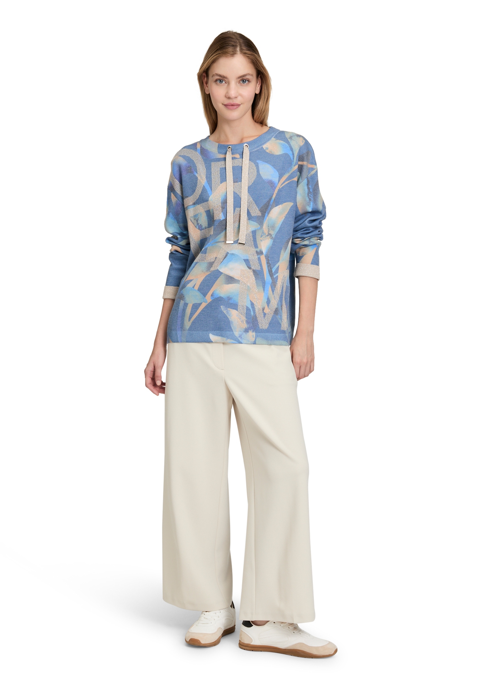 Betty Barclay Strickpullover »Betty Barclay Damen Feinstrickpullover mit Print«, (1 tlg.)