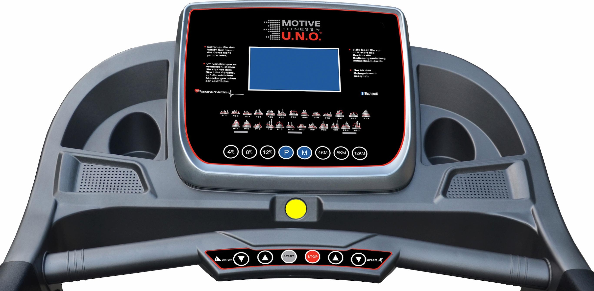 MOTIVE FITNESS by U.N.O. Laufband »TR 650«, mit Höchstgeschwindigkeit 24 km/h und Soft-Motion-Foldsystem