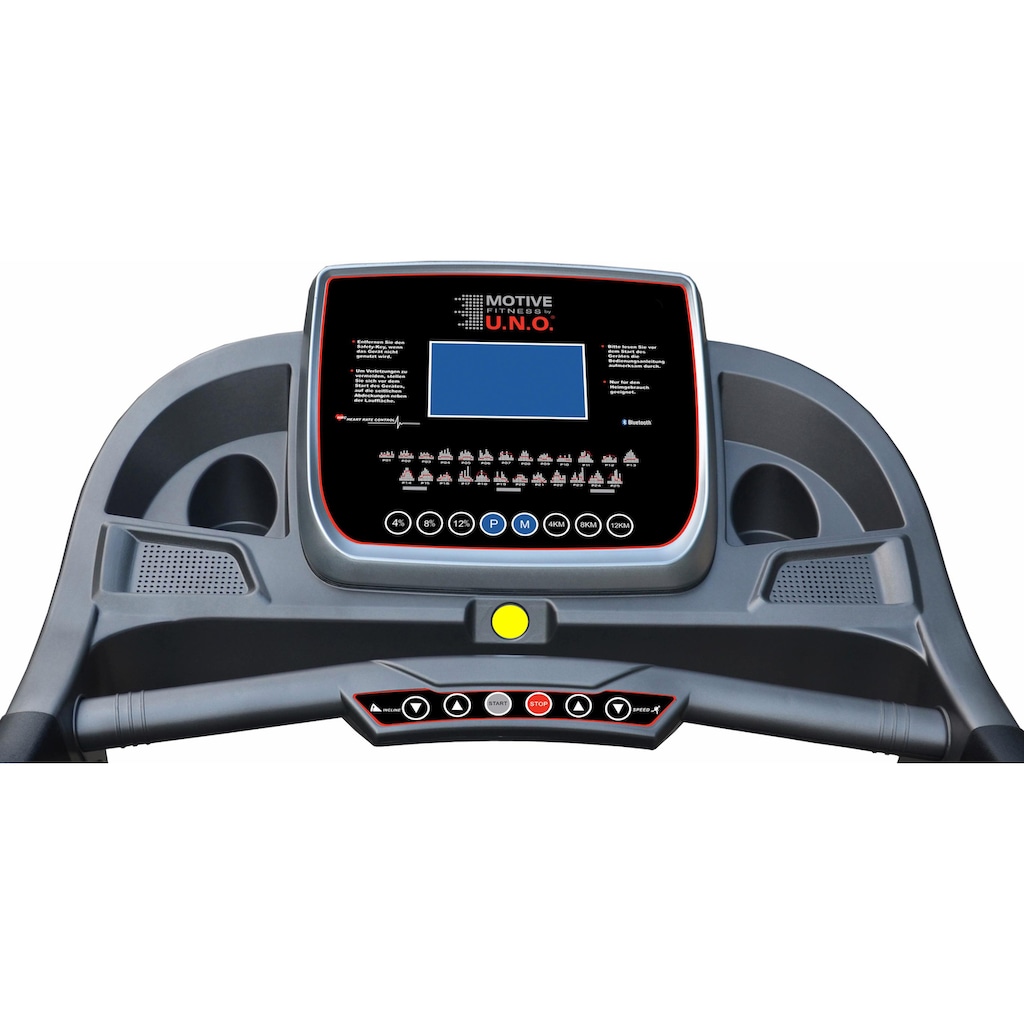 MOTIVE FITNESS by U.N.O. Laufband »TR 650«, mit Höchstgeschwindigkeit 24 km/h und Soft-Motion-Foldsystem