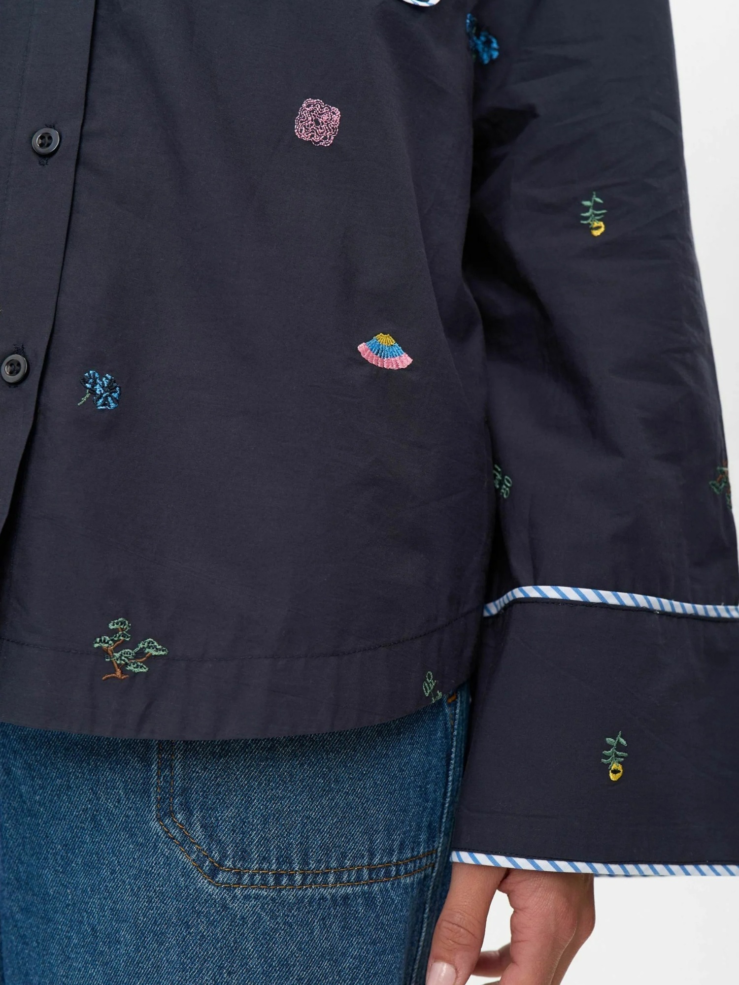 nümph Langarmhemd »Nümph Shirt NUCHIRO«
