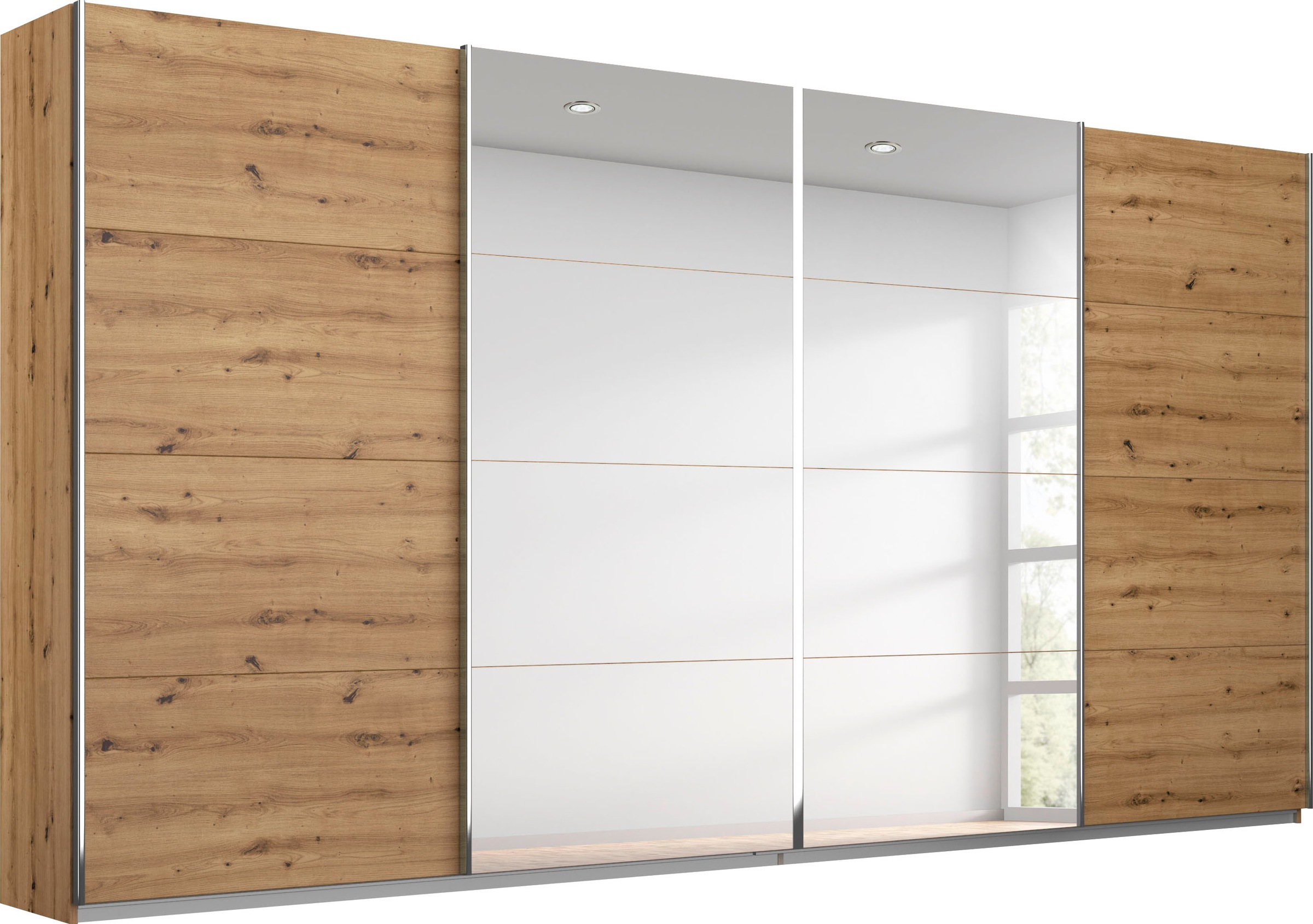 rauch Schwebetürenschrank "Kleiderschrank Schrank Garderobe Wäscheschrank A günstig online kaufen