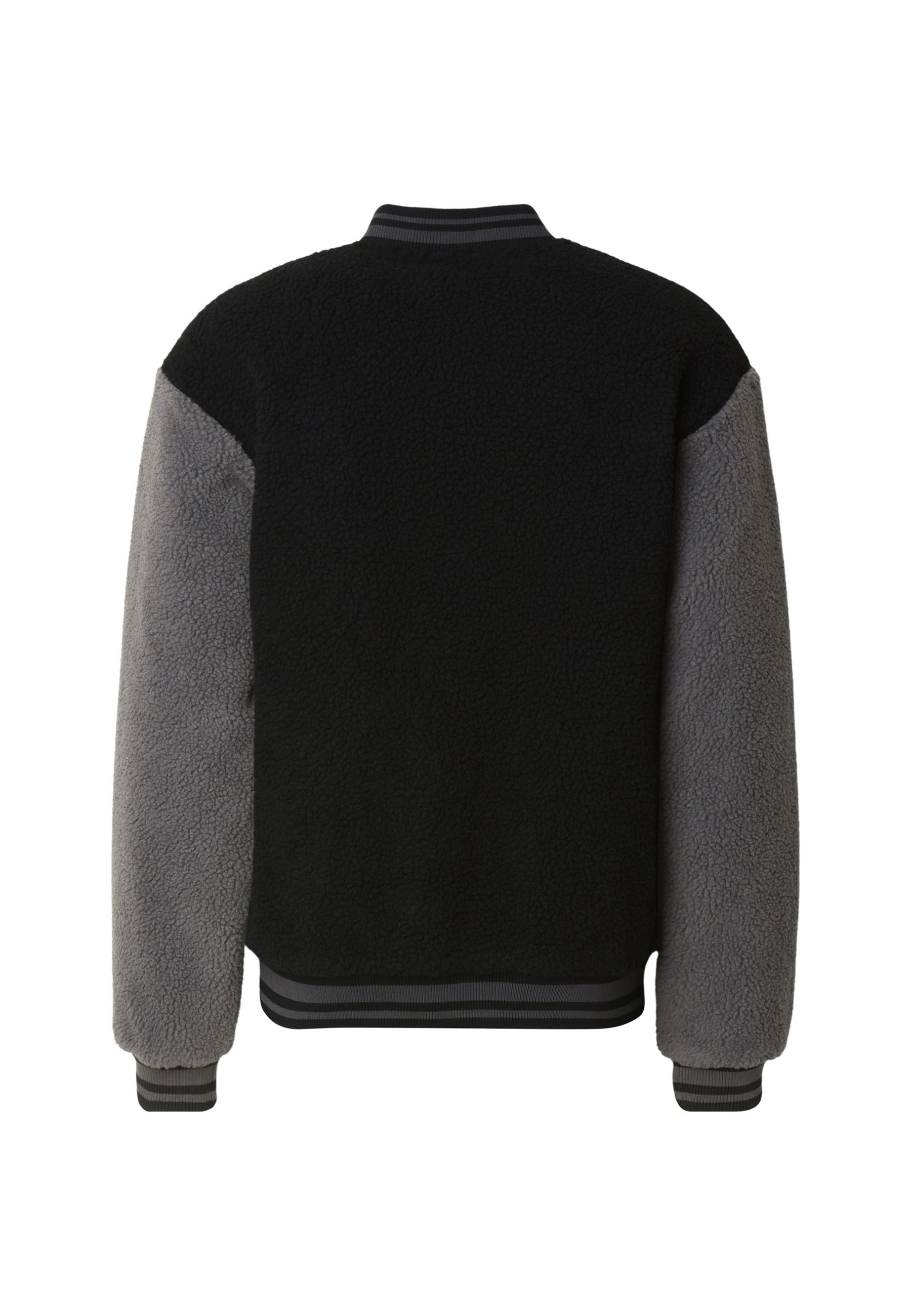URBAN CLASSICS Collegejacke »Urban Classics Teddy College Jacket« 1 Stk. tlg. ohne Kapuze