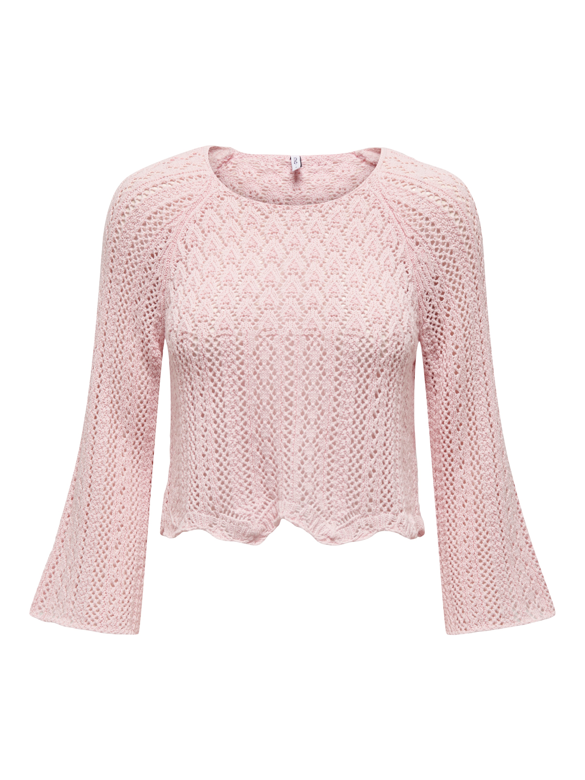 ONLY Rundhalspullover »ONLNOLA LIFE 3/4 PULLOVER KNT NOOS«
