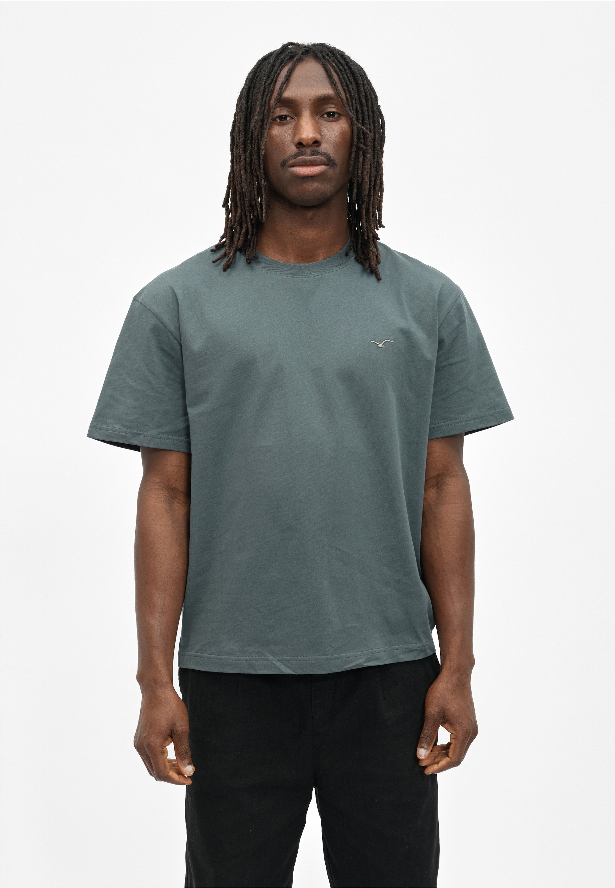 Cleptomanicx T-Shirt "Boxy Tee Ligull Boxy Crop" mit lockerem Schnitt