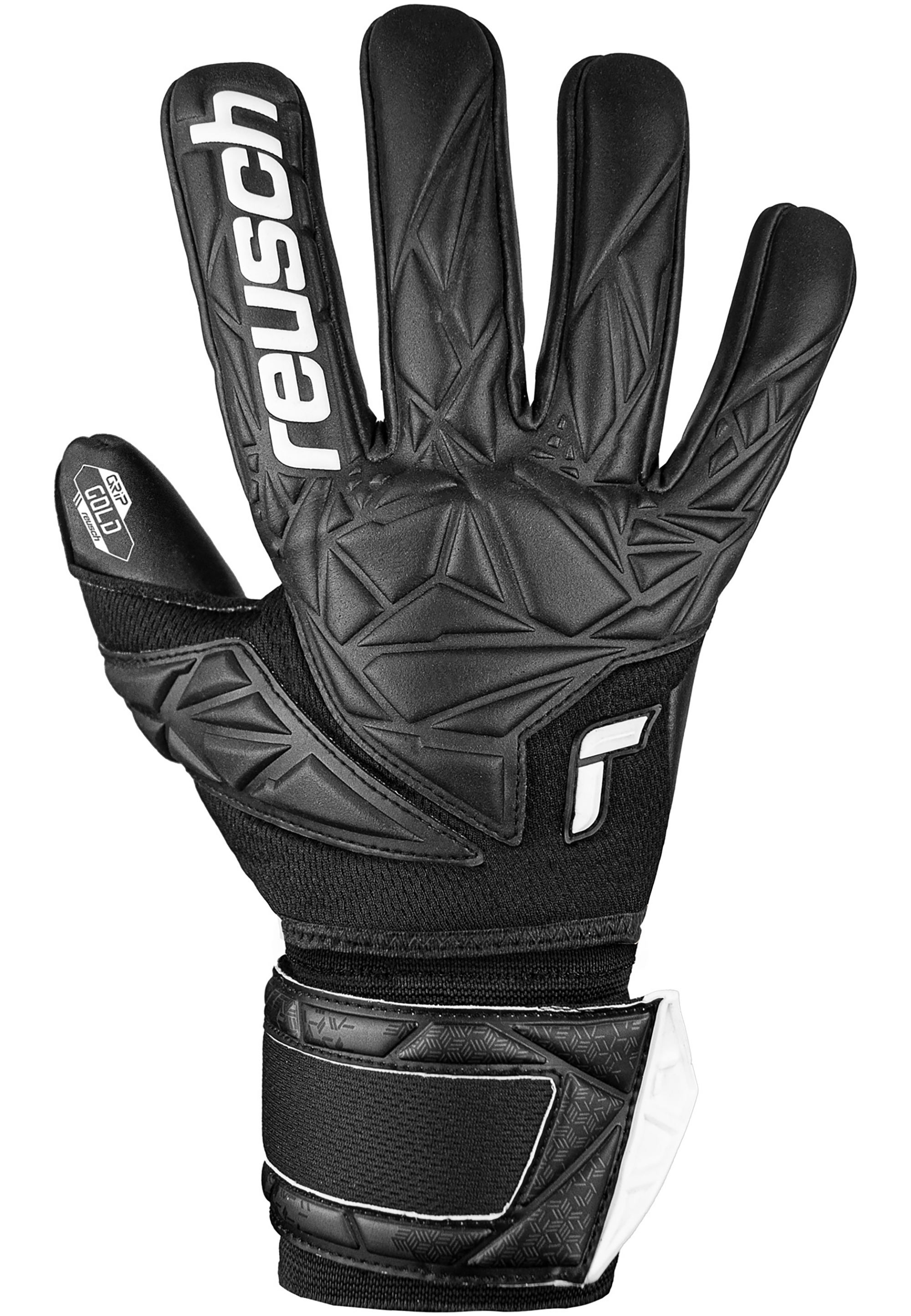 Reusch Torwarthandschuhe "Attrakt Gold NC Finger Support" mit Negative Cut günstig online kaufen