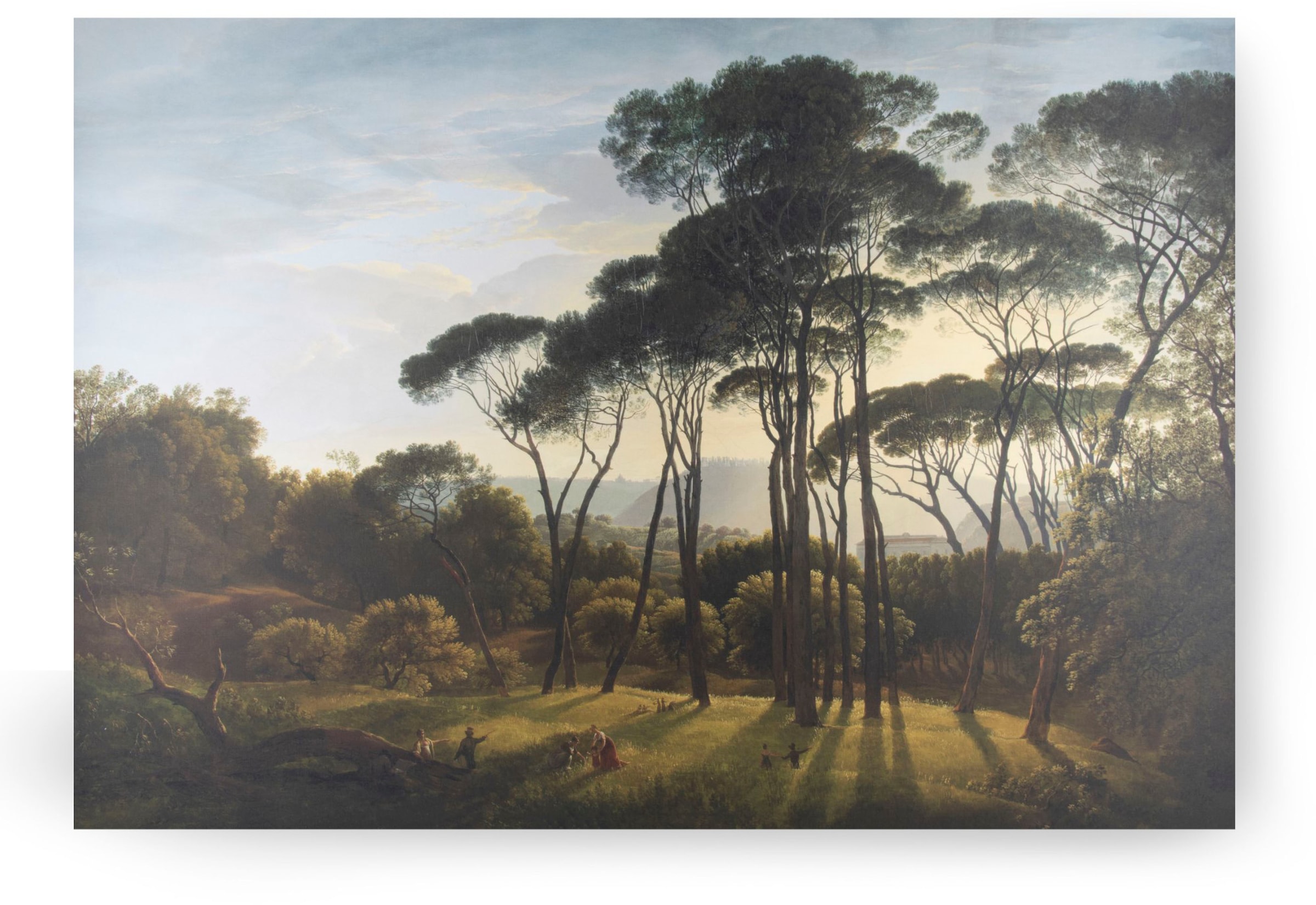 Art for the home Leinwandbild "Italienische Landschaft mit Pinien" Italieni günstig online kaufen