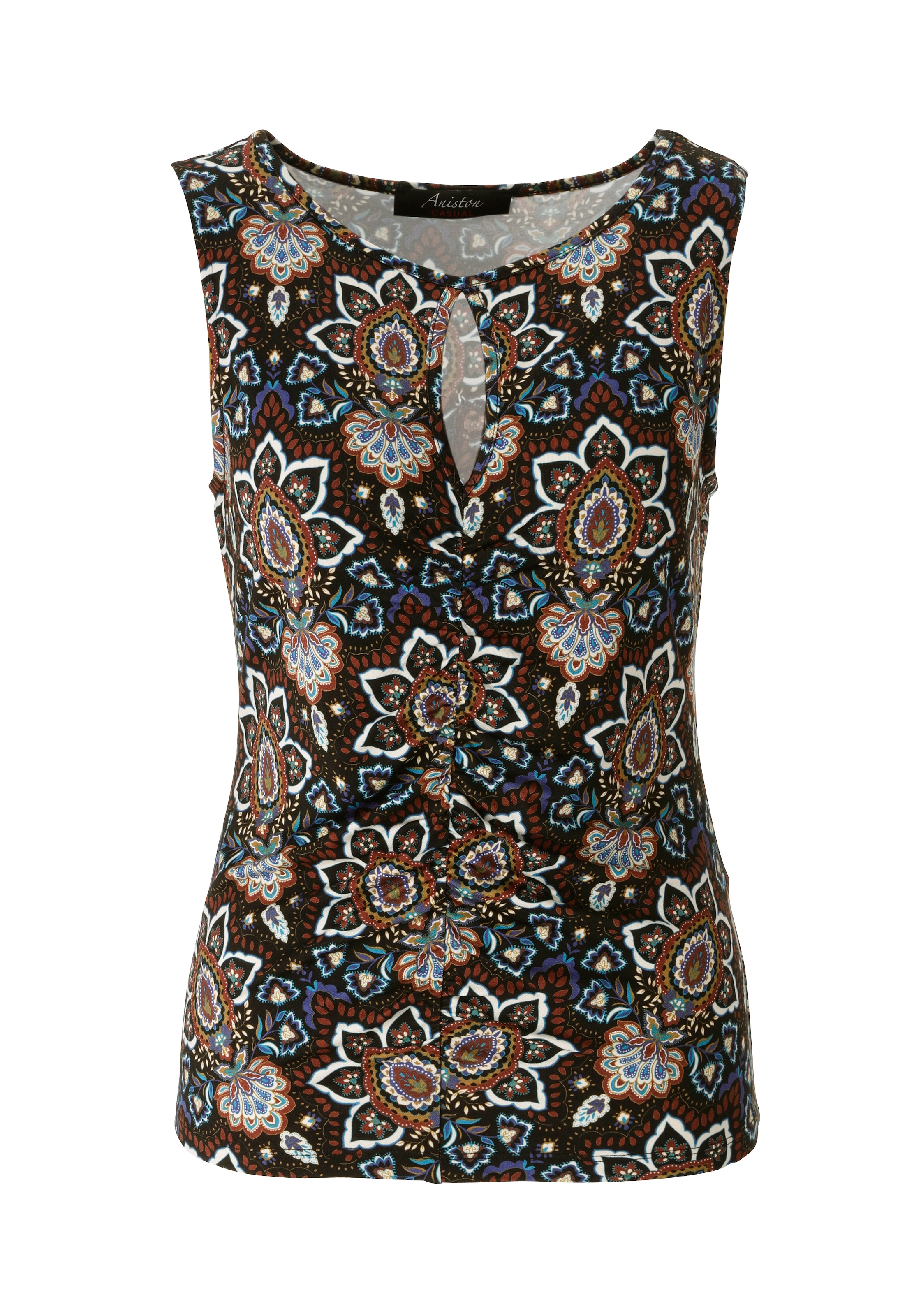Aniston CASUAL Tanktop mit fantasievollem Paisley-Muster -  NEUE KOLLEKTION