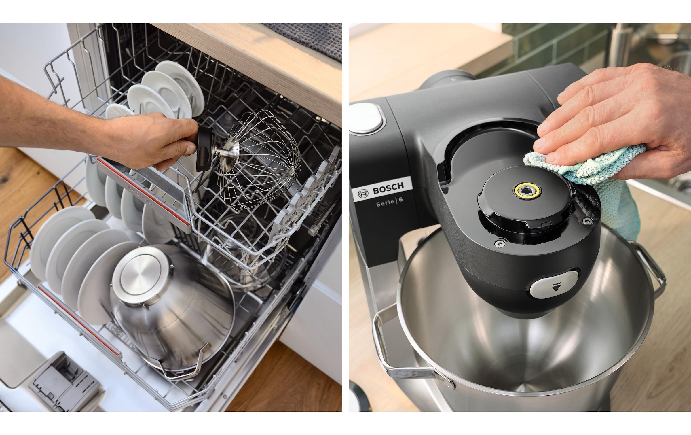BOSCH Küchenmaschine »Serie 6 MUMS6ZS17 Edelstahl/Schwarz«