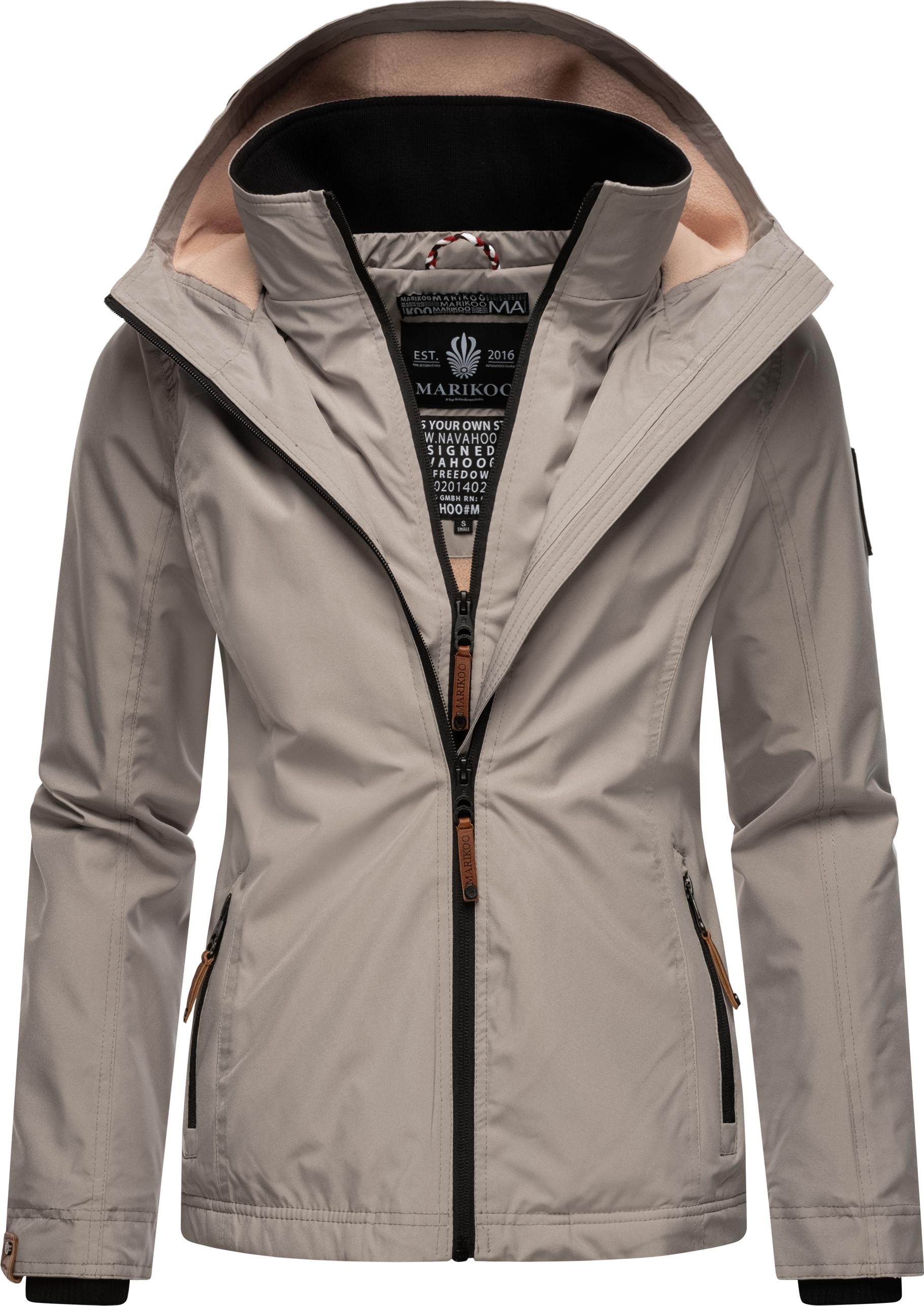 Marikoo Outdoorjacke »Erdbeere«, mit Kapuze, sportliche Funktionsjacke mit Kapuze