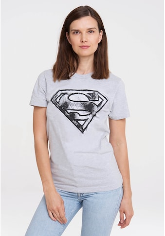 Logoshirt Marškinėliai »Superman Scribble Logo« ...