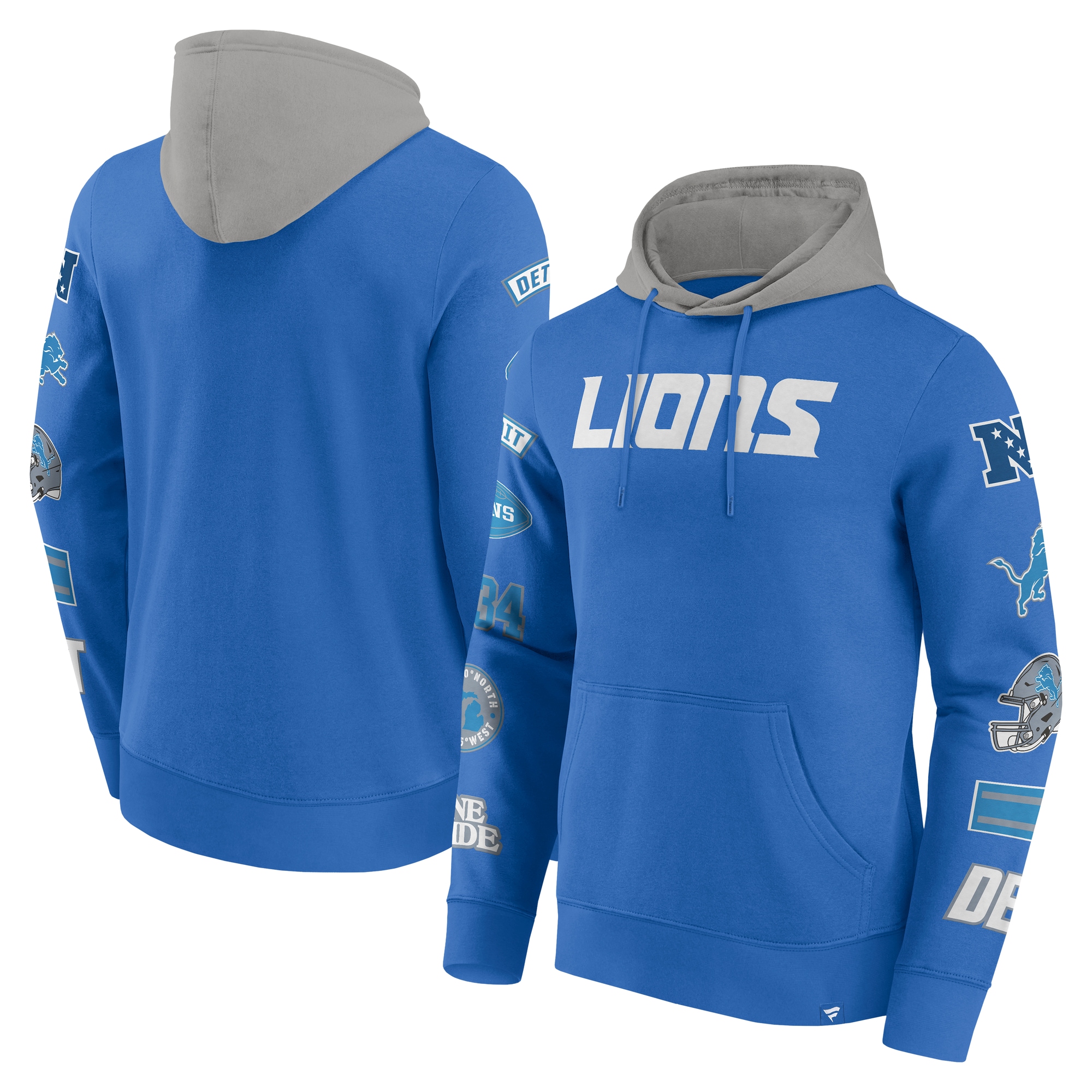 Fanatics Kapuzenpullover "Fanatics Hoodie Detroit Lions Patched Out Fleece" günstig online kaufen