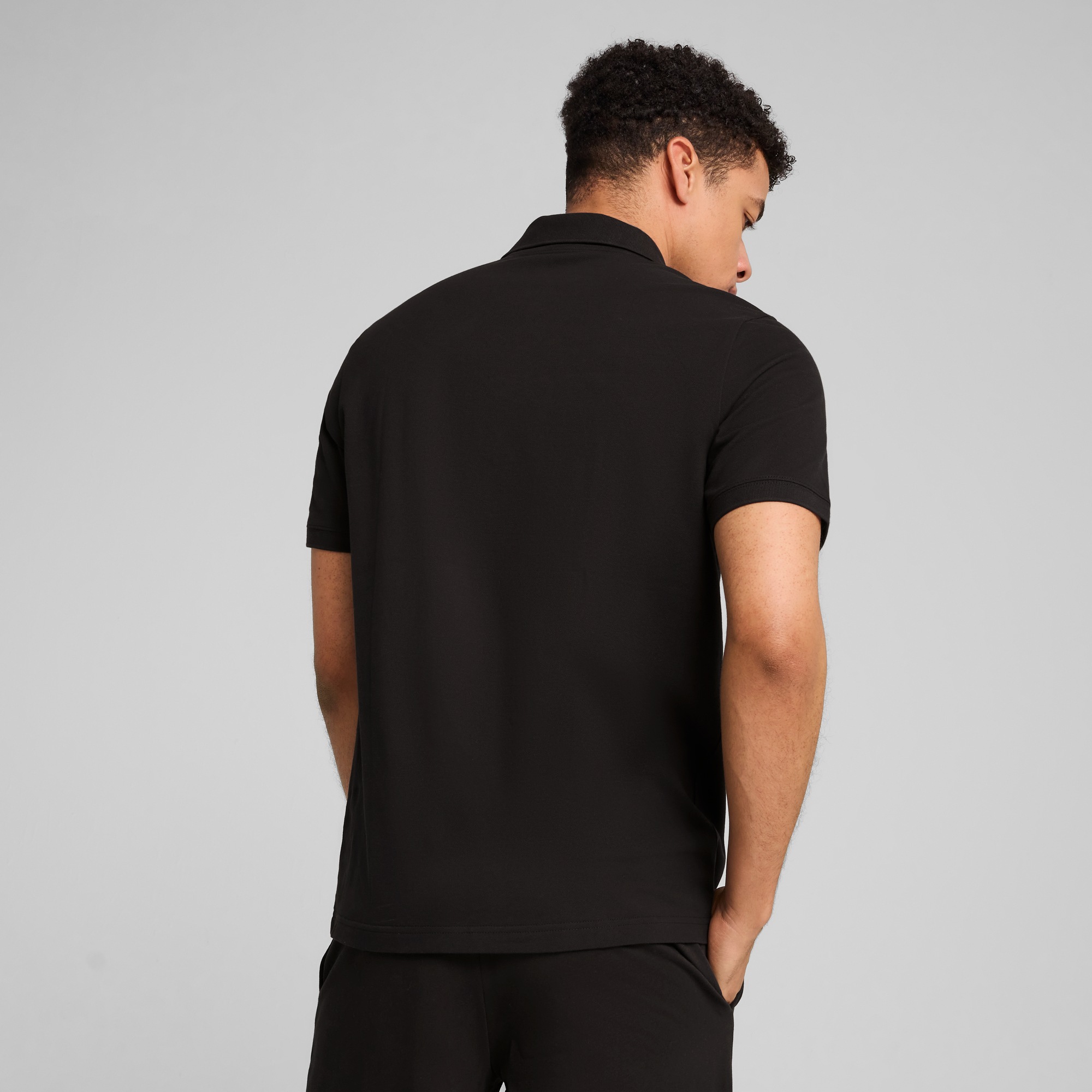 PUMA Poloshirt "ESS NO. 1 LOGO PIQUE POLO" Regular Fit, Kurzarm, gerippter günstig online kaufen