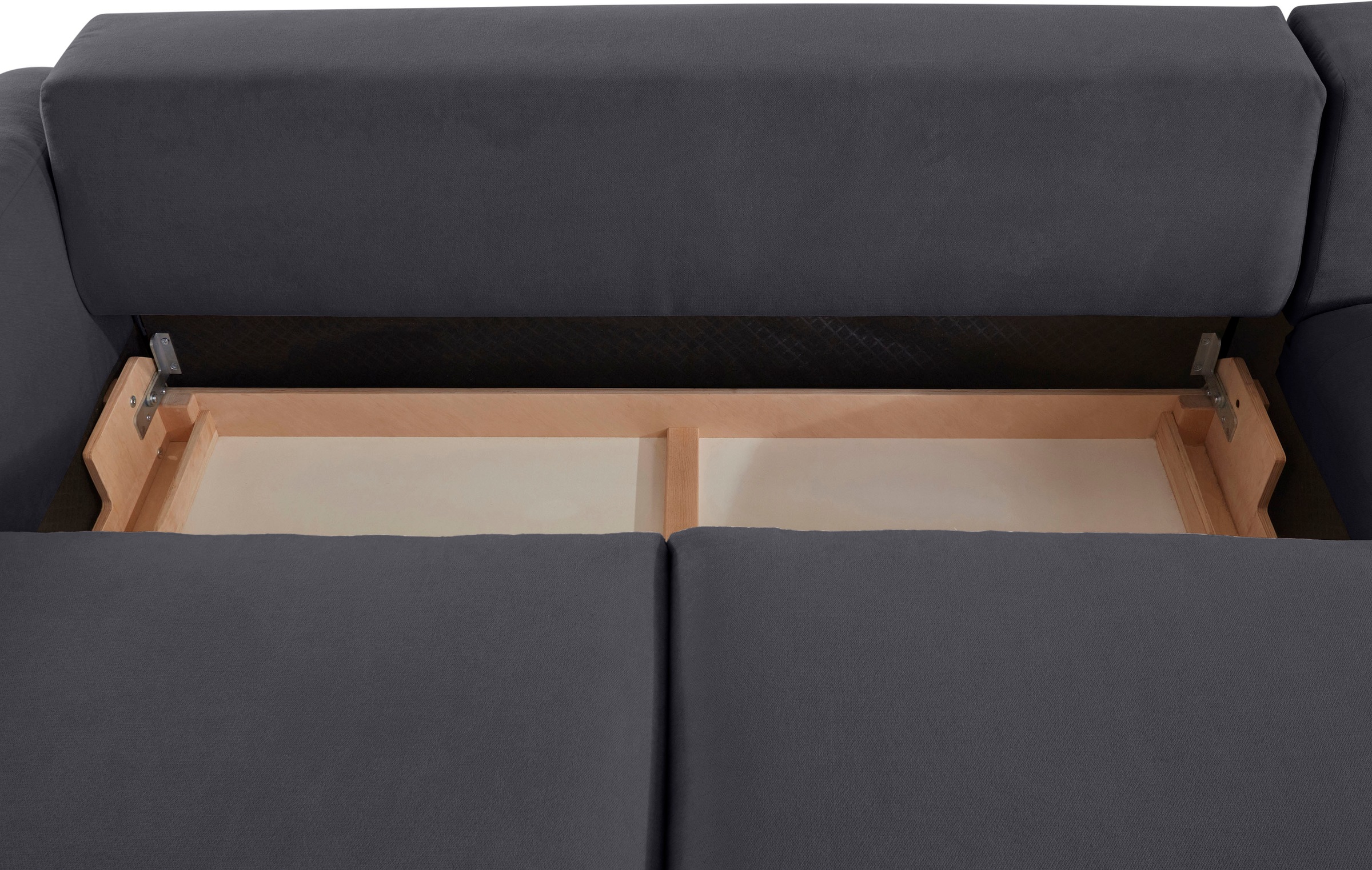 Places of Style Ecksofa »Bloomfield, bequem und elegant, L-Form«, wahlweise mit Bettfunktion und Bettkasten
