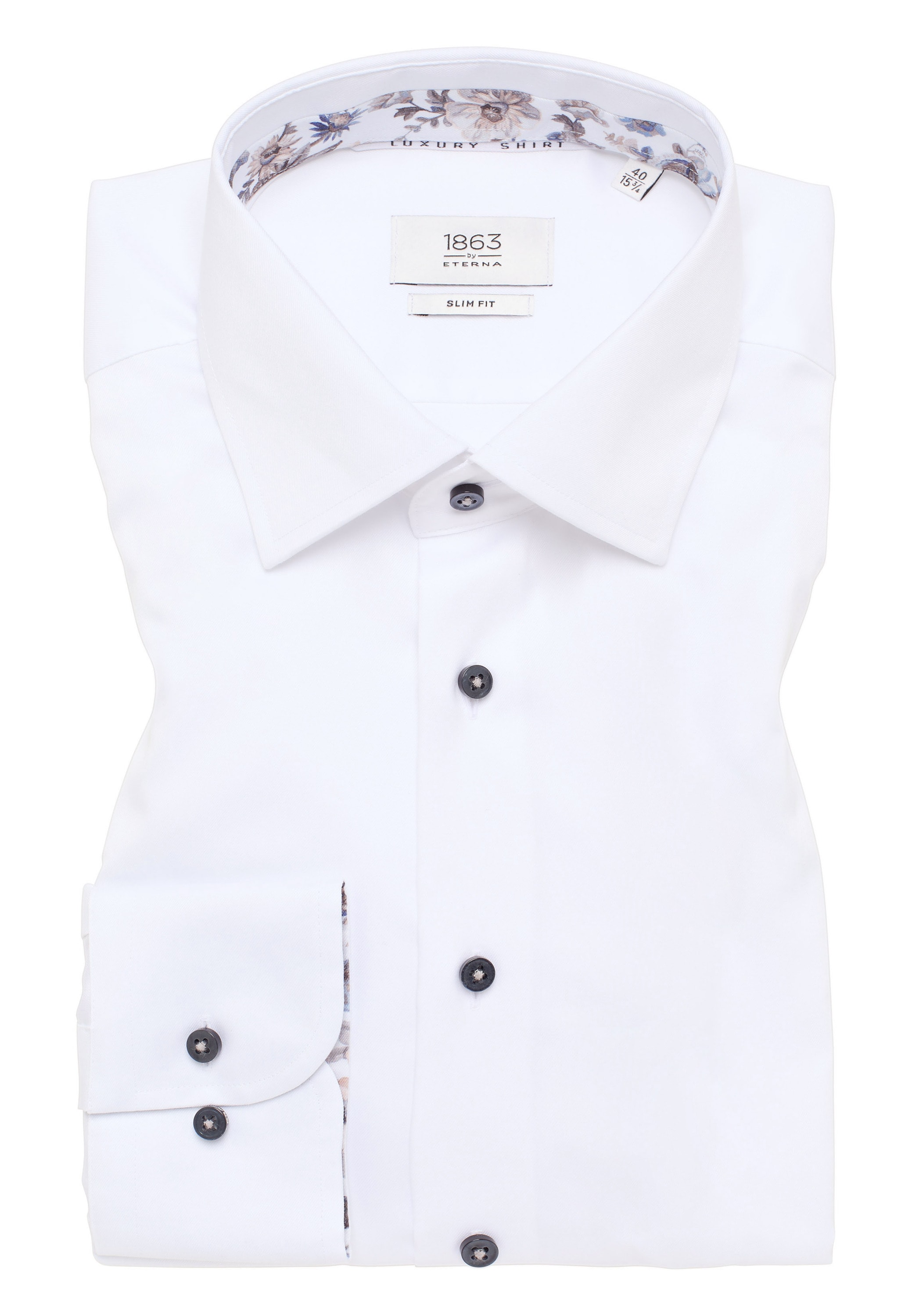 Eterna Langarmhemd »SLIM FIT«, NON IRON (bügelfrei)