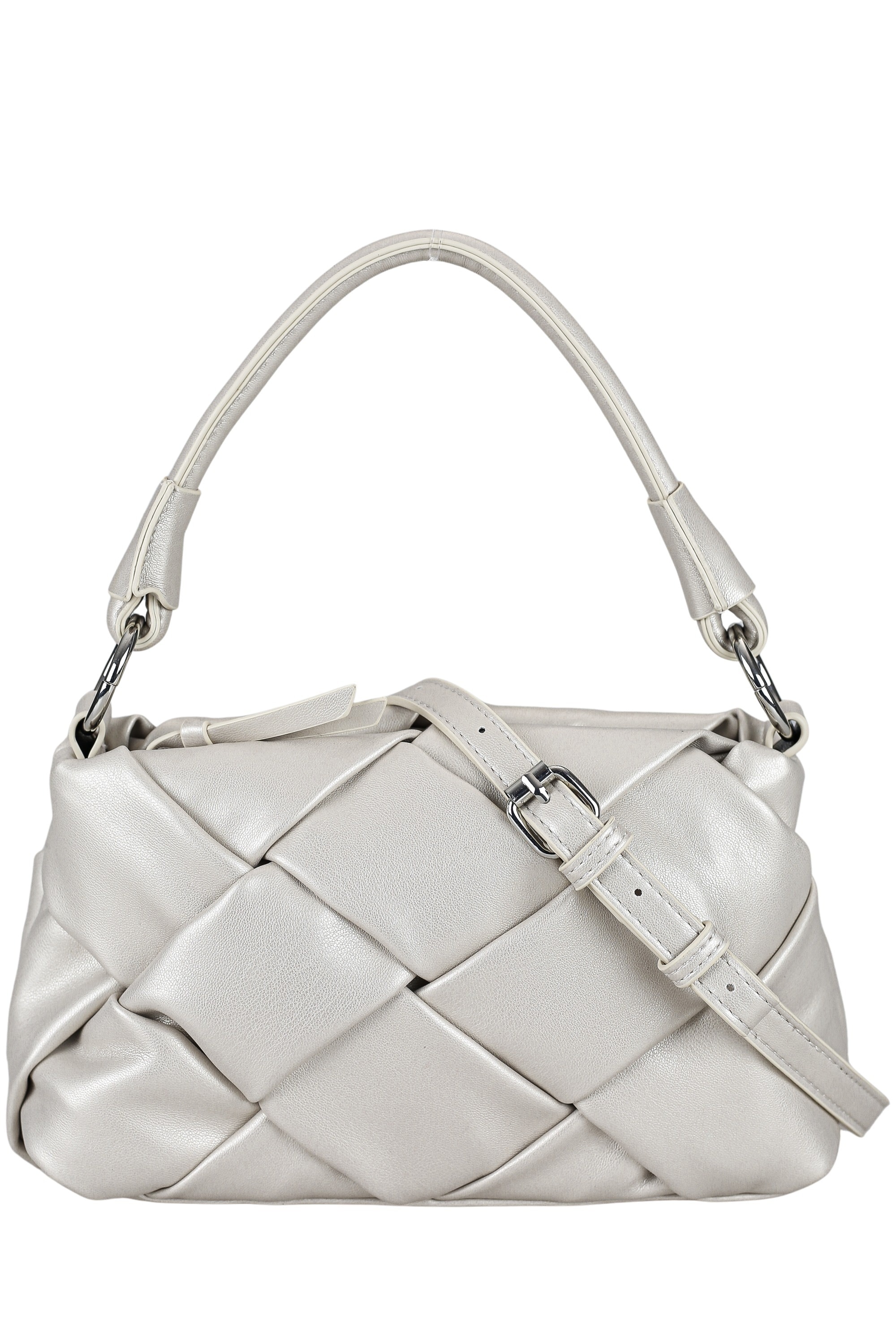 COLLEZIONE ALESSANDRO Schultertasche »Giorgia«, Elegante Flechttasche mit Trageriemen