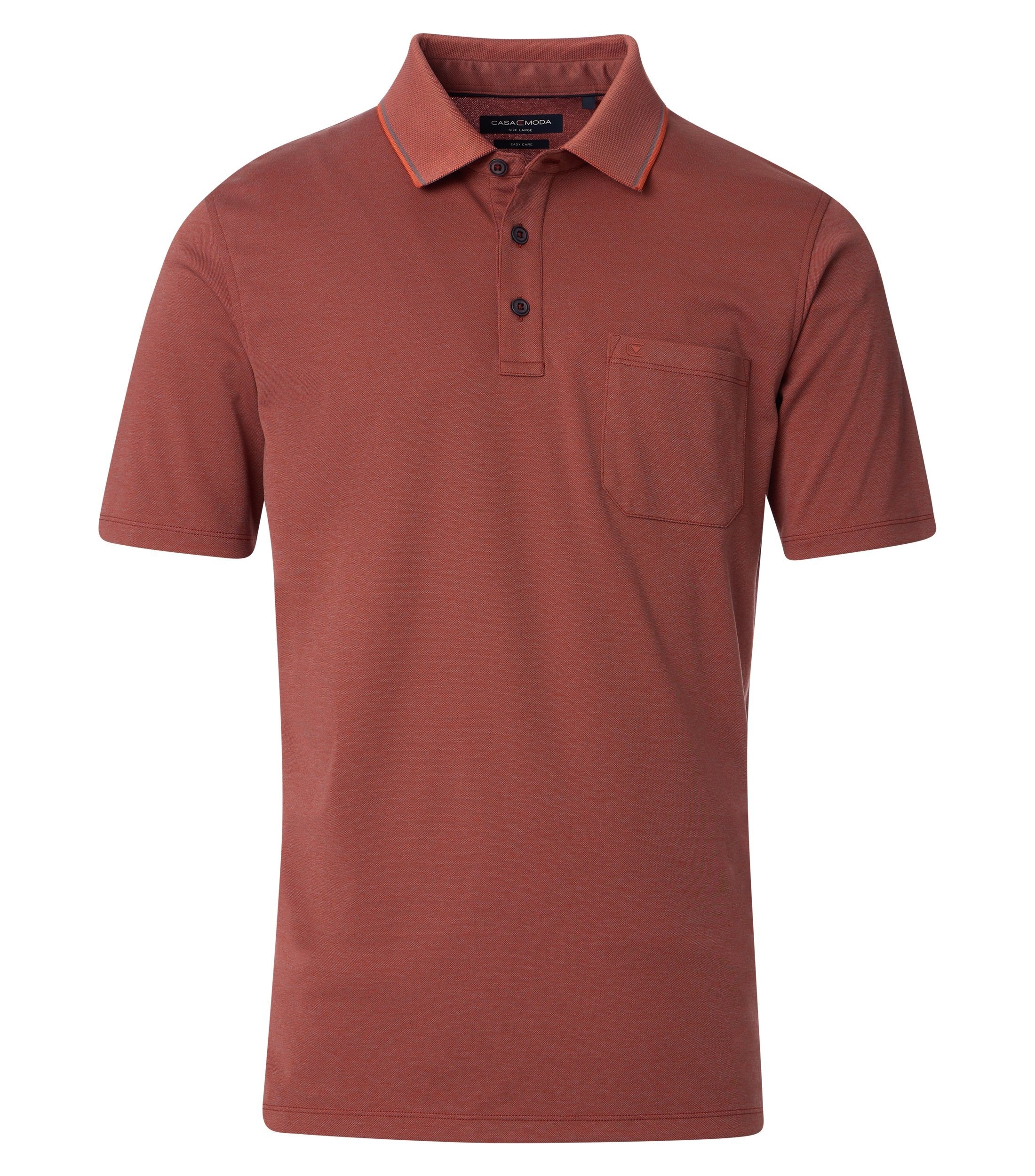 CASAMODA Poloshirt "CASAMODA Polo-Shirt uni" günstig online kaufen