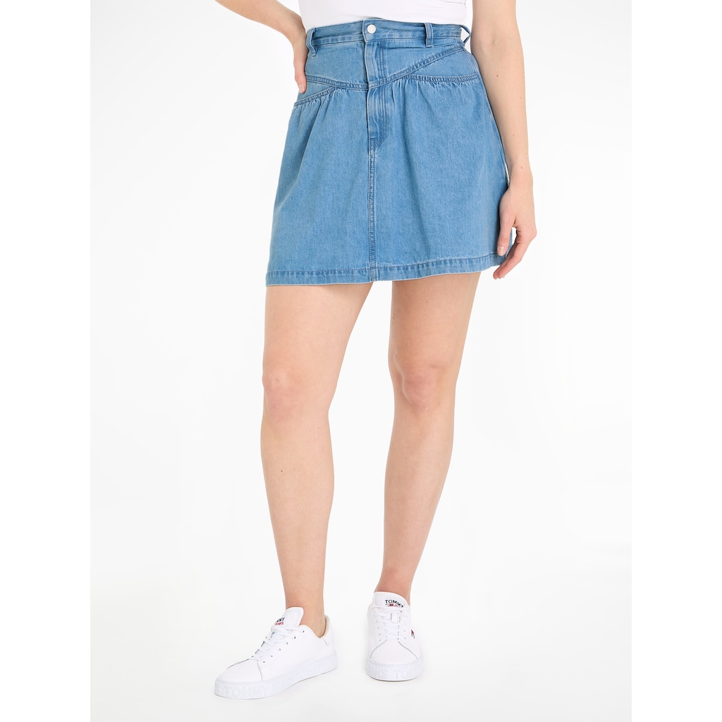 Tommy Jeans Bleistiftrock »TJW CHAMBRAY MINI SKIRT«